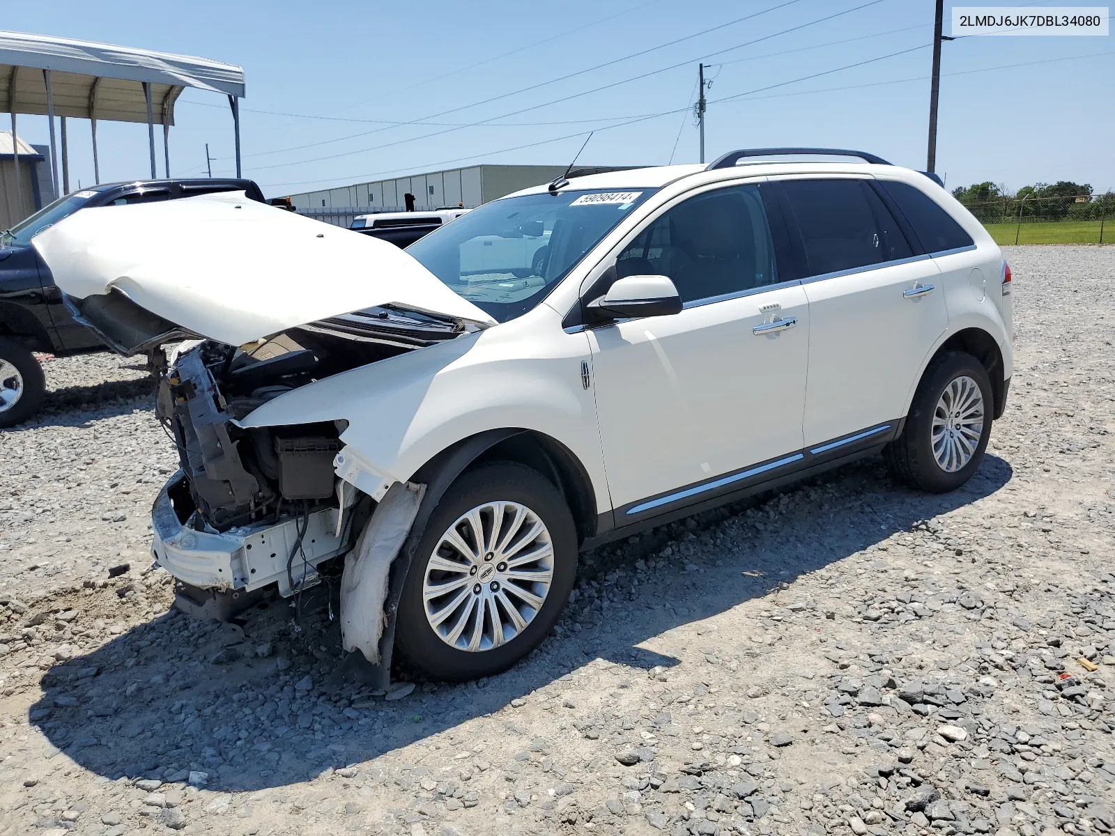 2LMDJ6JK7DBL34080 2013 Lincoln Mkx