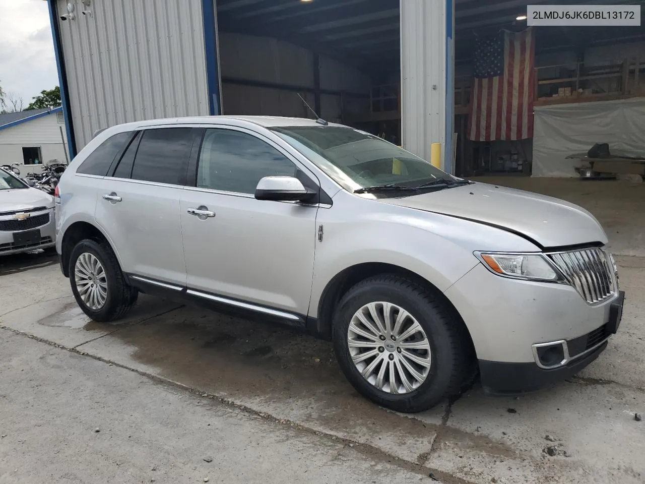 2013 Lincoln Mkx VIN: 2LMDJ6JK6DBL13172 Lot: 59128884