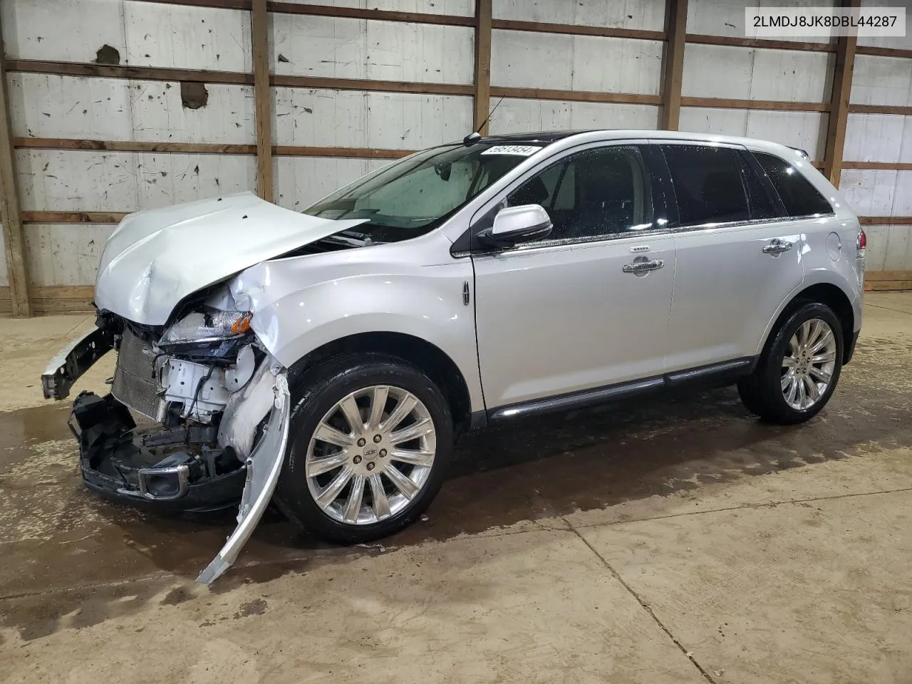 2013 Lincoln Mkx VIN: 2LMDJ8JK8DBL44287 Lot: 59513454