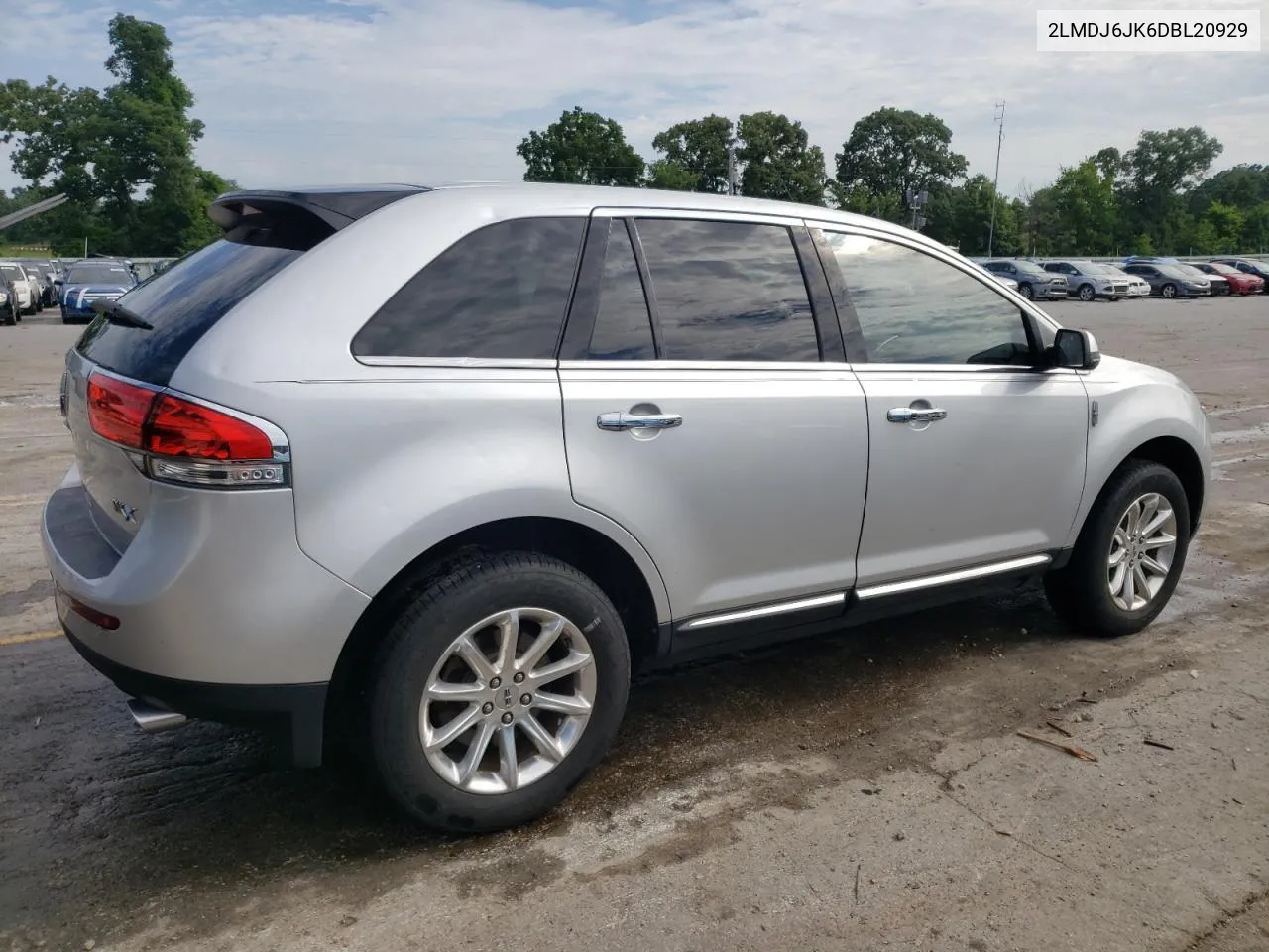 2013 Lincoln Mkx VIN: 2LMDJ6JK6DBL20929 Lot: 59767254