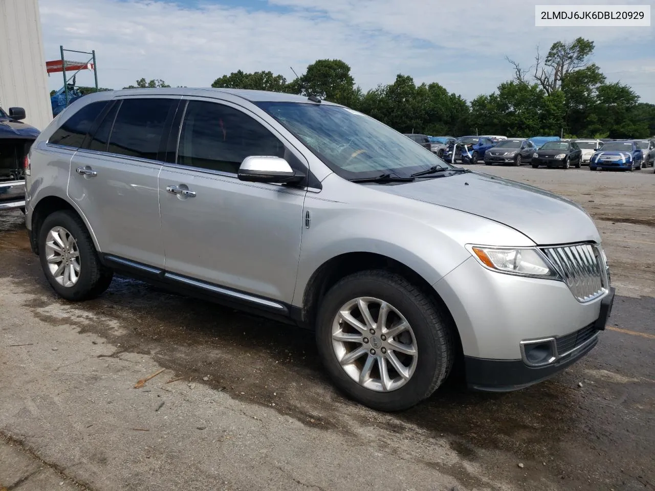 2013 Lincoln Mkx VIN: 2LMDJ6JK6DBL20929 Lot: 59767254