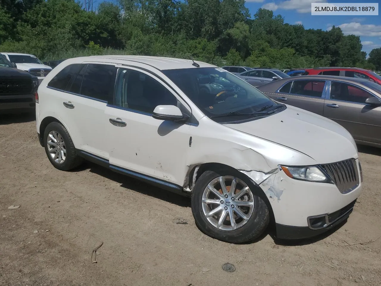 2013 Lincoln Mkx VIN: 2LMDJ8JK2DBL18879 Lot: 60406264