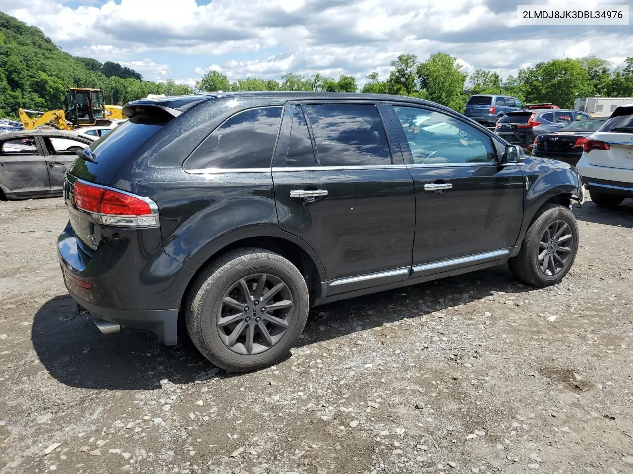 2013 Lincoln Mkx VIN: 2LMDJ8JK3DBL34976 Lot: 60717314