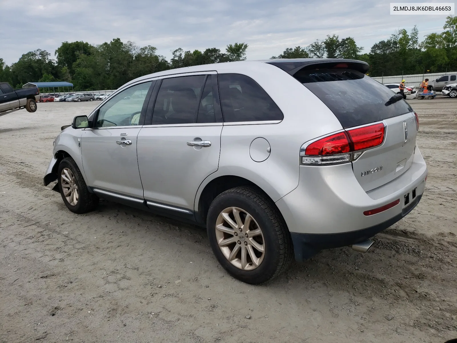 2013 Lincoln Mkx VIN: 2LMDJ8JK6DBL46653 Lot: 60970204