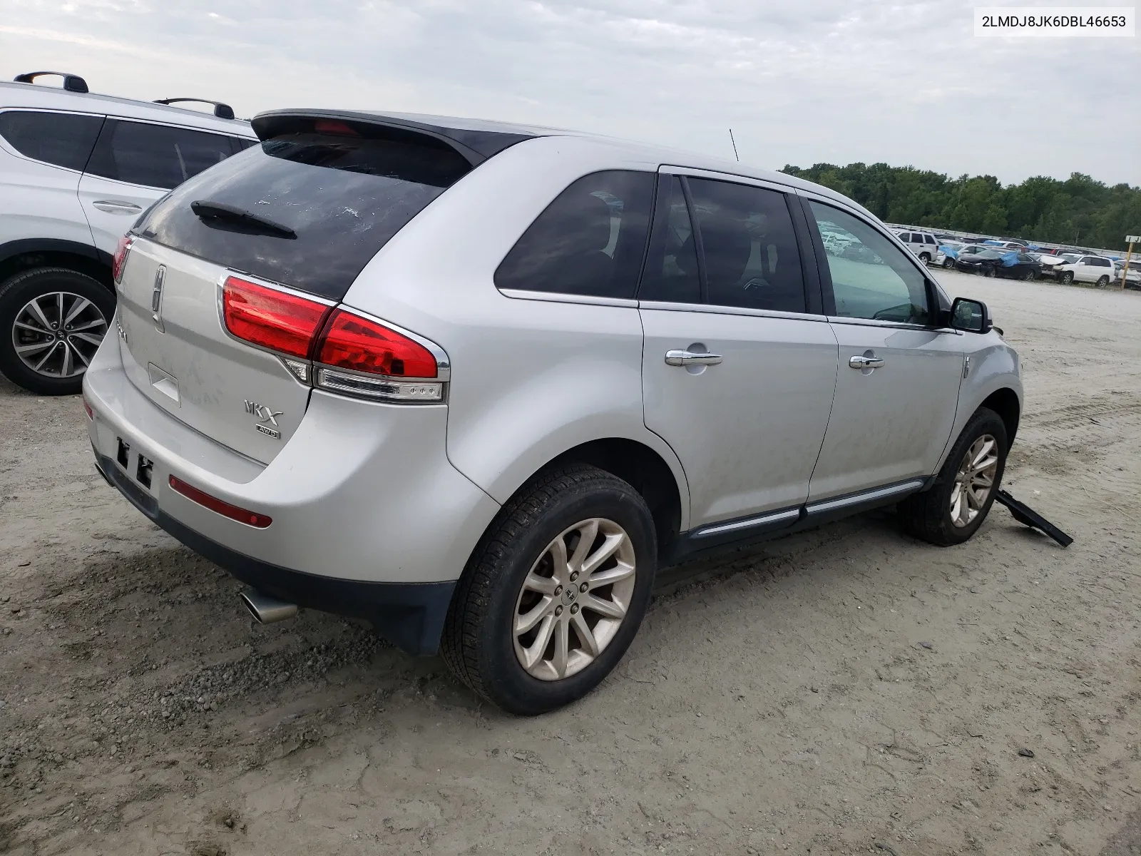 2013 Lincoln Mkx VIN: 2LMDJ8JK6DBL46653 Lot: 60970204