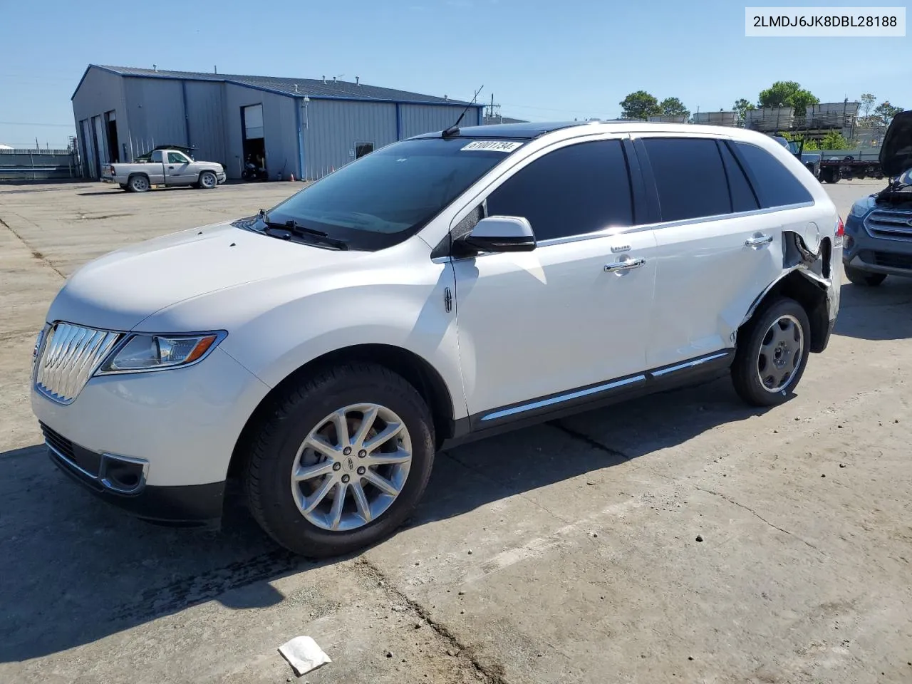 2LMDJ6JK8DBL28188 2013 Lincoln Mkx