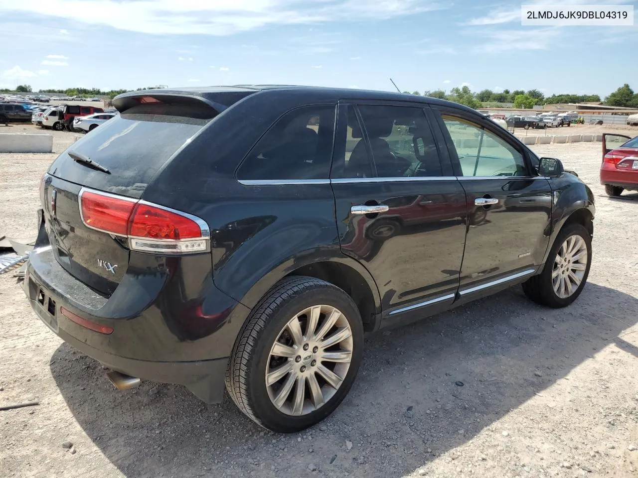 2013 Lincoln Mkx VIN: 2LMDJ6JK9DBL04319 Lot: 61057884