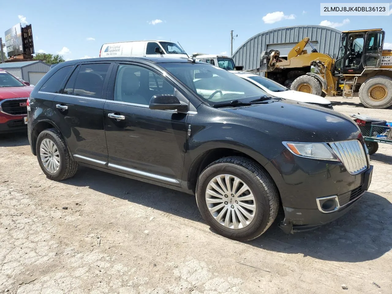 2013 Lincoln Mkx VIN: 2LMDJ8JK4DBL36123 Lot: 61133764