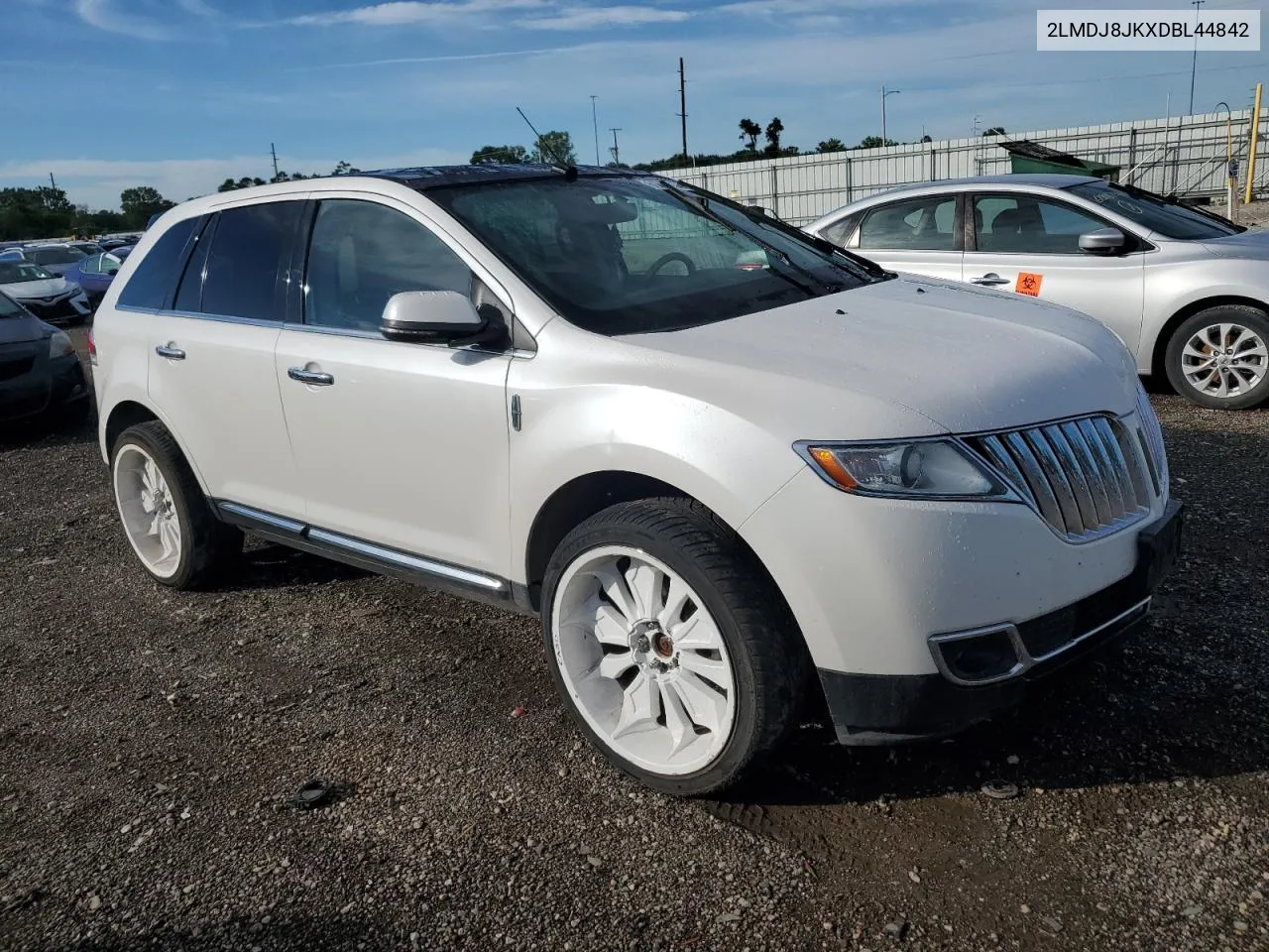 2013 Lincoln Mkx VIN: 2LMDJ8JKXDBL44842 Lot: 61657414