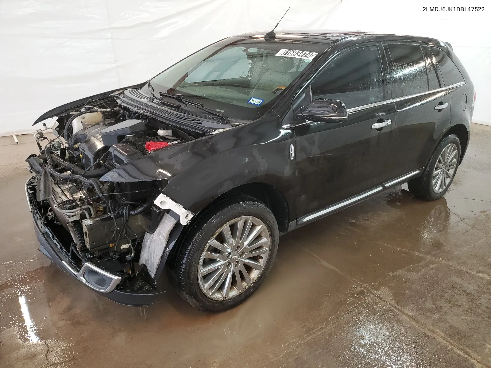 2LMDJ6JK1DBL47522 2013 Lincoln Mkx