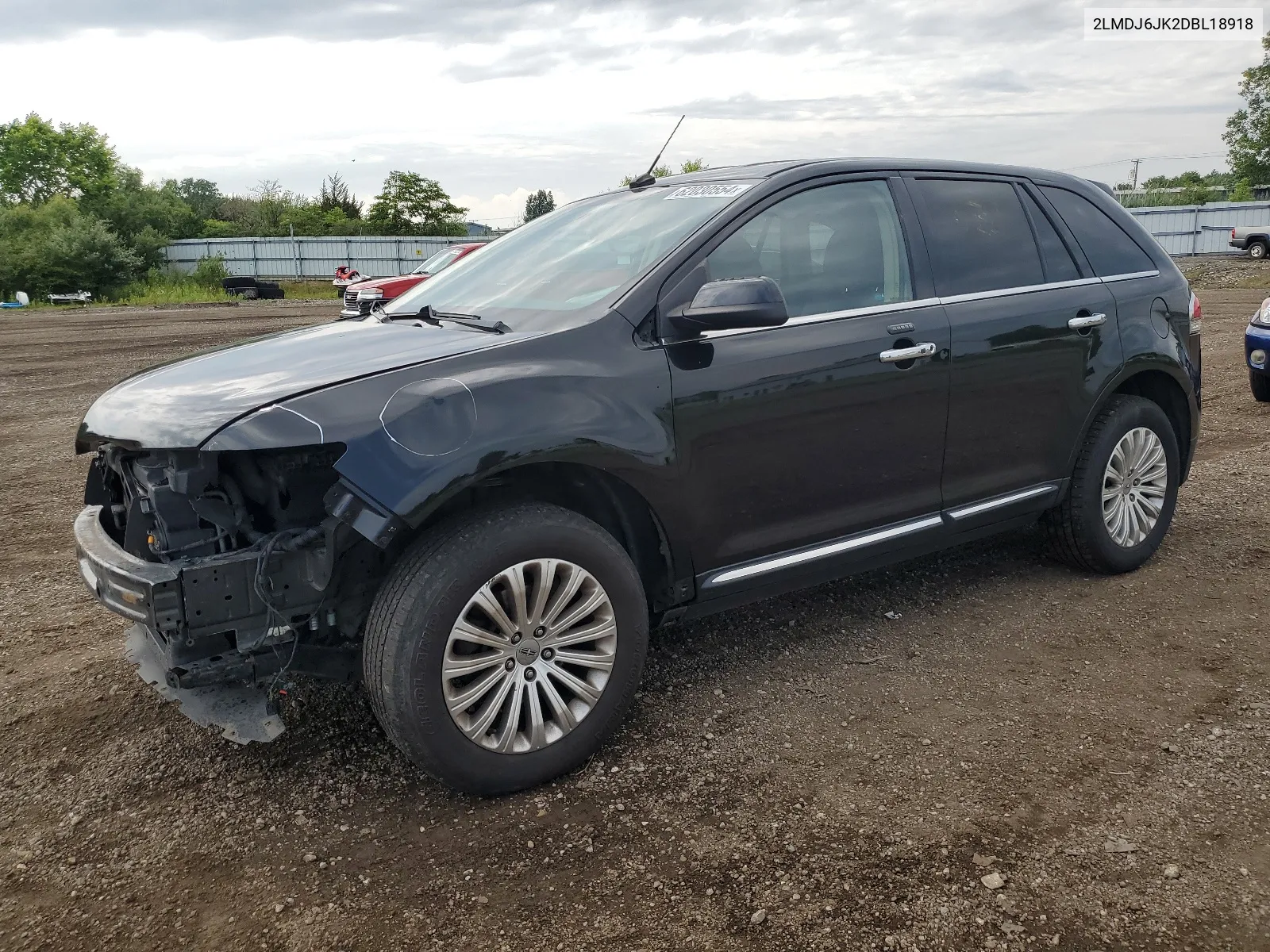 2013 Lincoln Mkx VIN: 2LMDJ6JK2DBL18918 Lot: 62030554