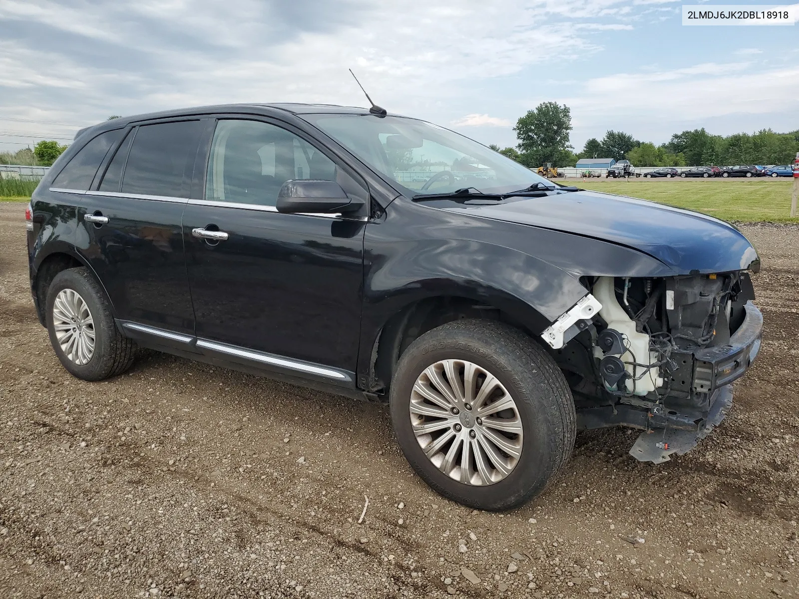 2013 Lincoln Mkx VIN: 2LMDJ6JK2DBL18918 Lot: 62030554