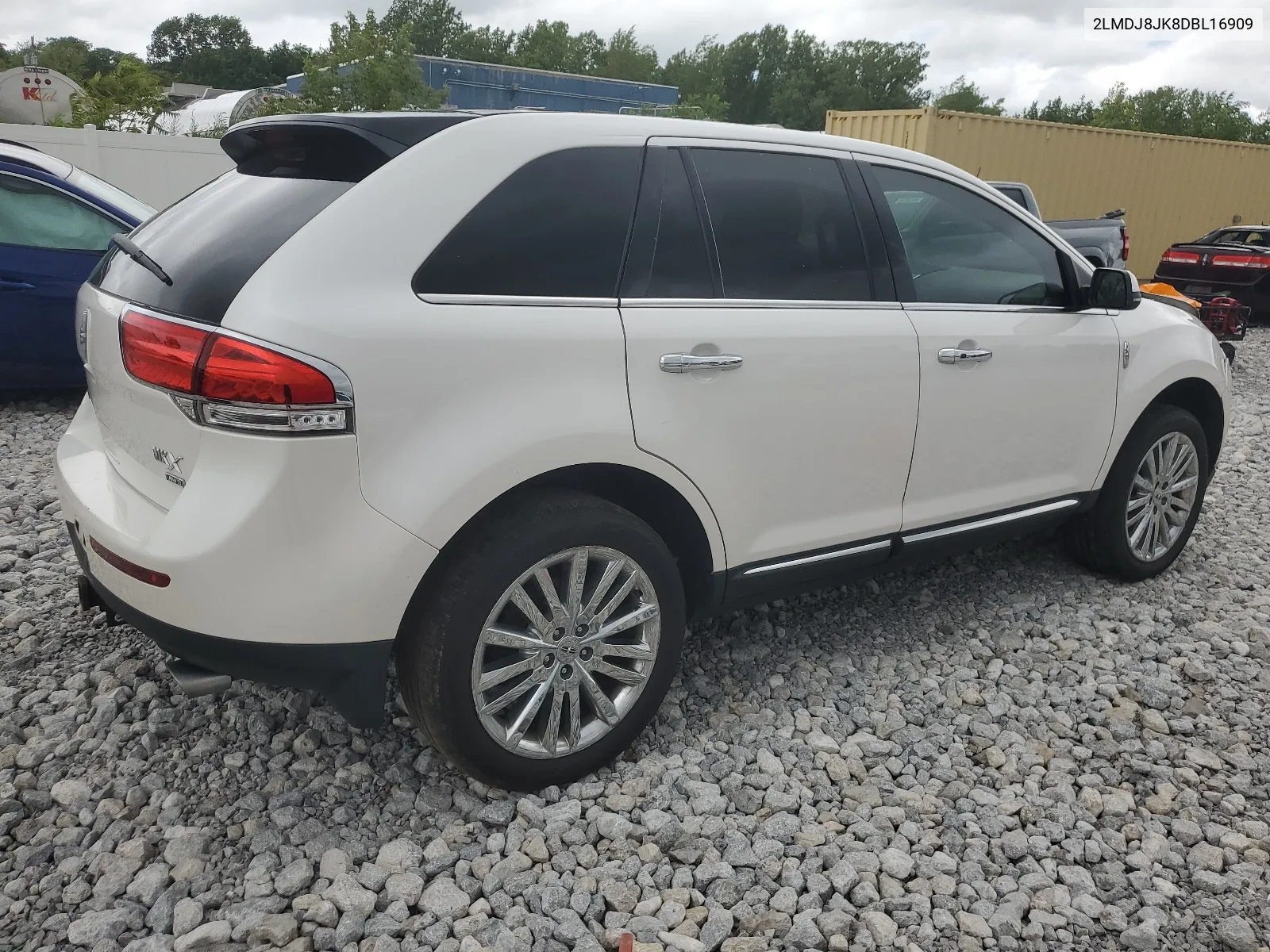 2013 Lincoln Mkx VIN: 2LMDJ8JK8DBL16909 Lot: 62495334