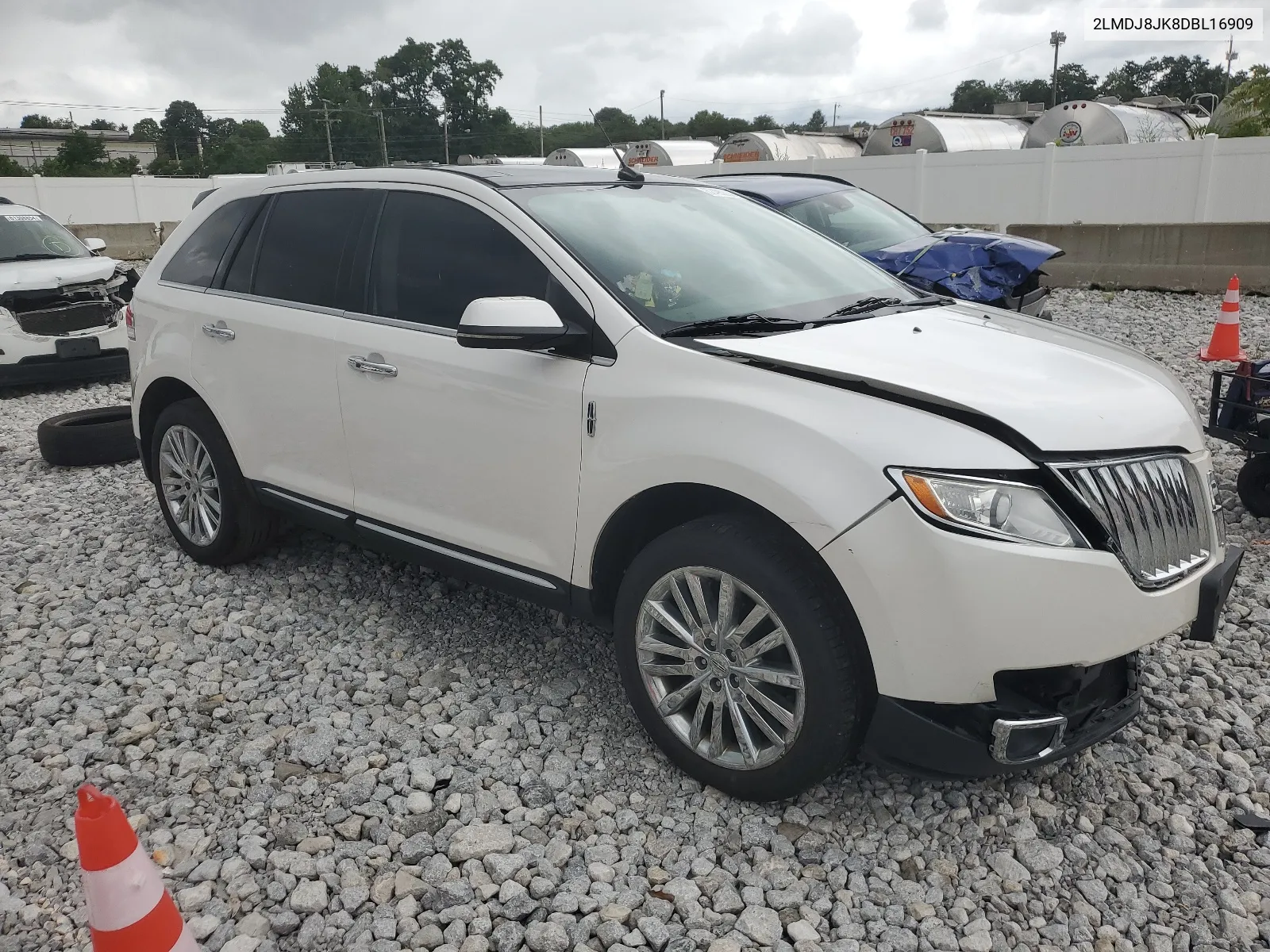 2013 Lincoln Mkx VIN: 2LMDJ8JK8DBL16909 Lot: 62495334