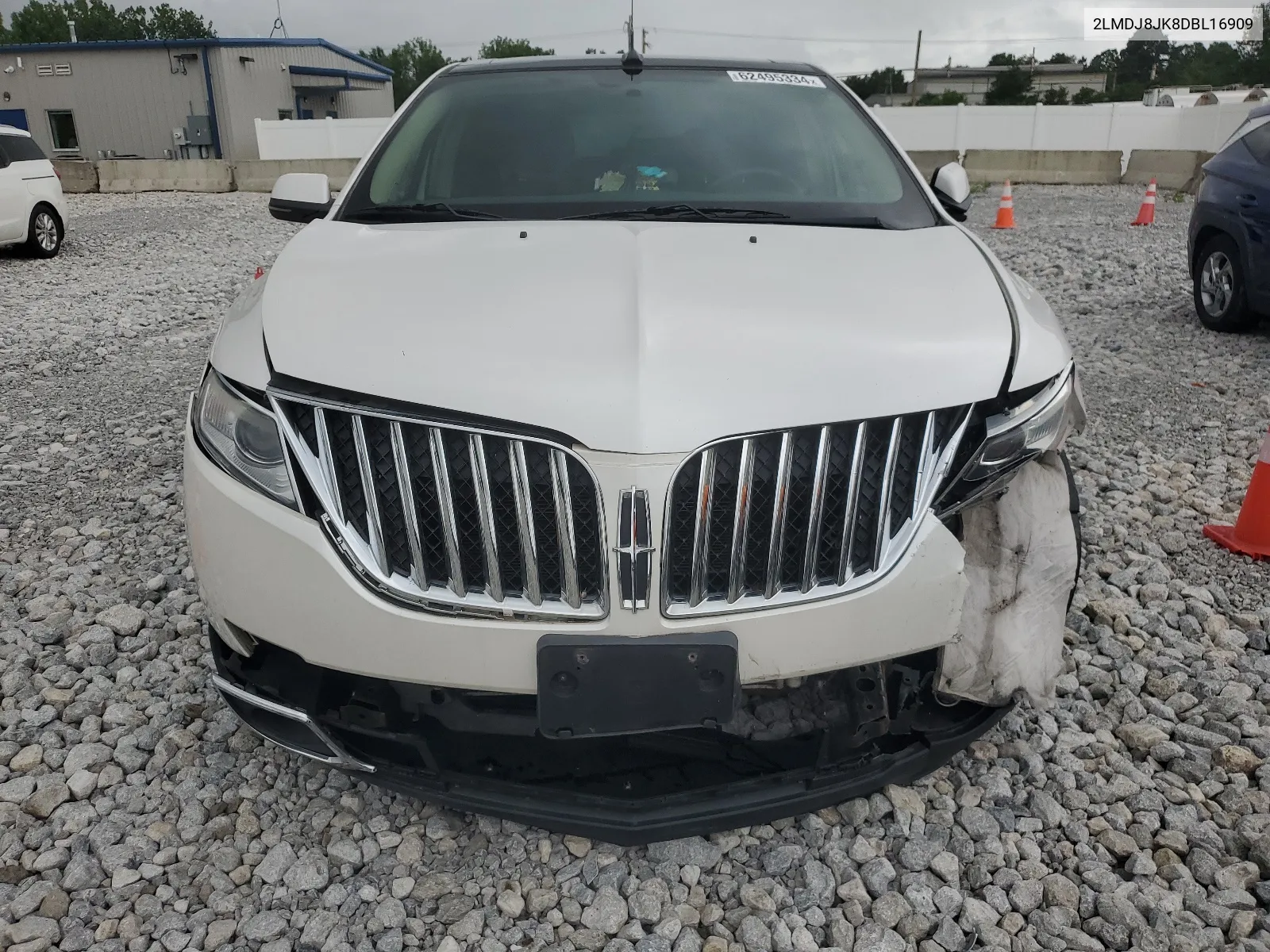 2LMDJ8JK8DBL16909 2013 Lincoln Mkx