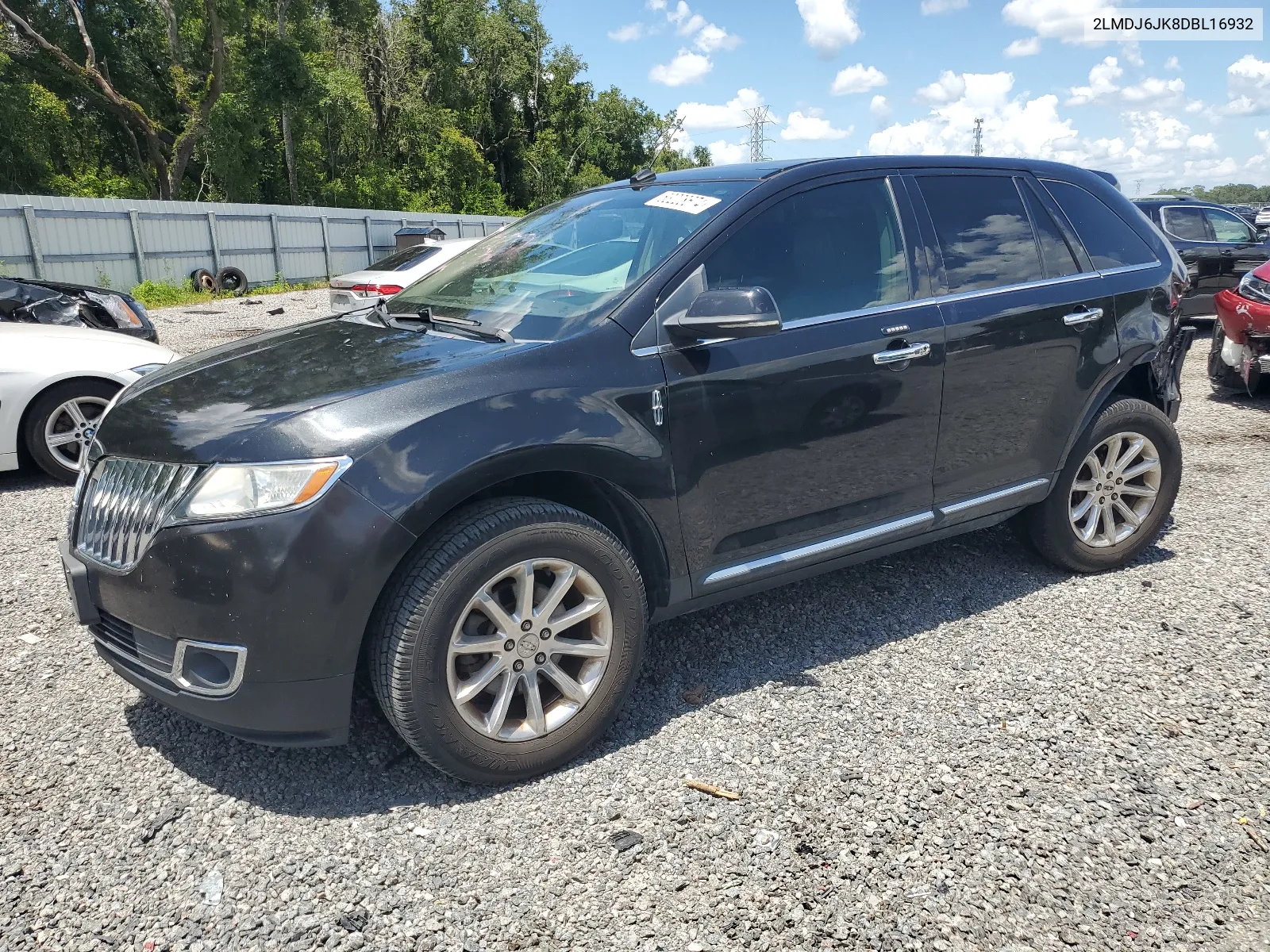 2013 Lincoln Mkx VIN: 2LMDJ6JK8DBL16932 Lot: 63228674