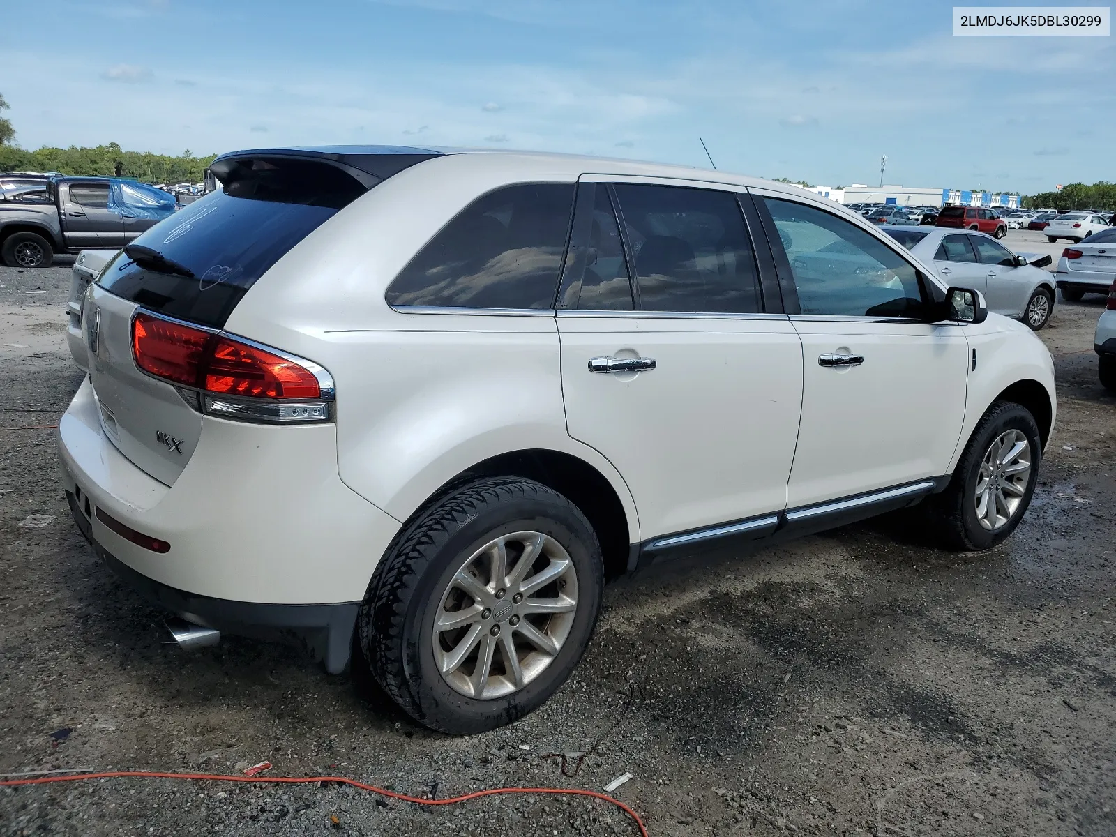 2013 Lincoln Mkx VIN: 2LMDJ6JK5DBL30299 Lot: 63234994