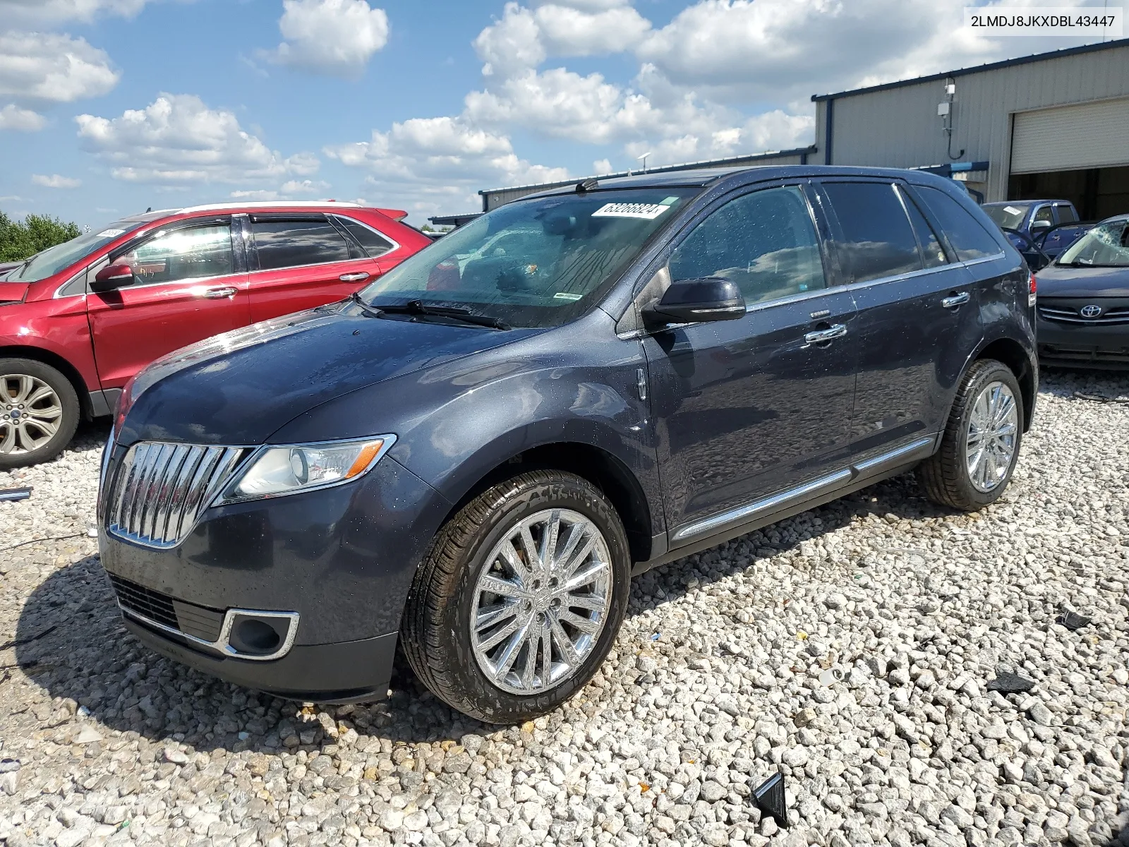 2013 Lincoln Mkx VIN: 2LMDJ8JKXDBL43447 Lot: 63266824