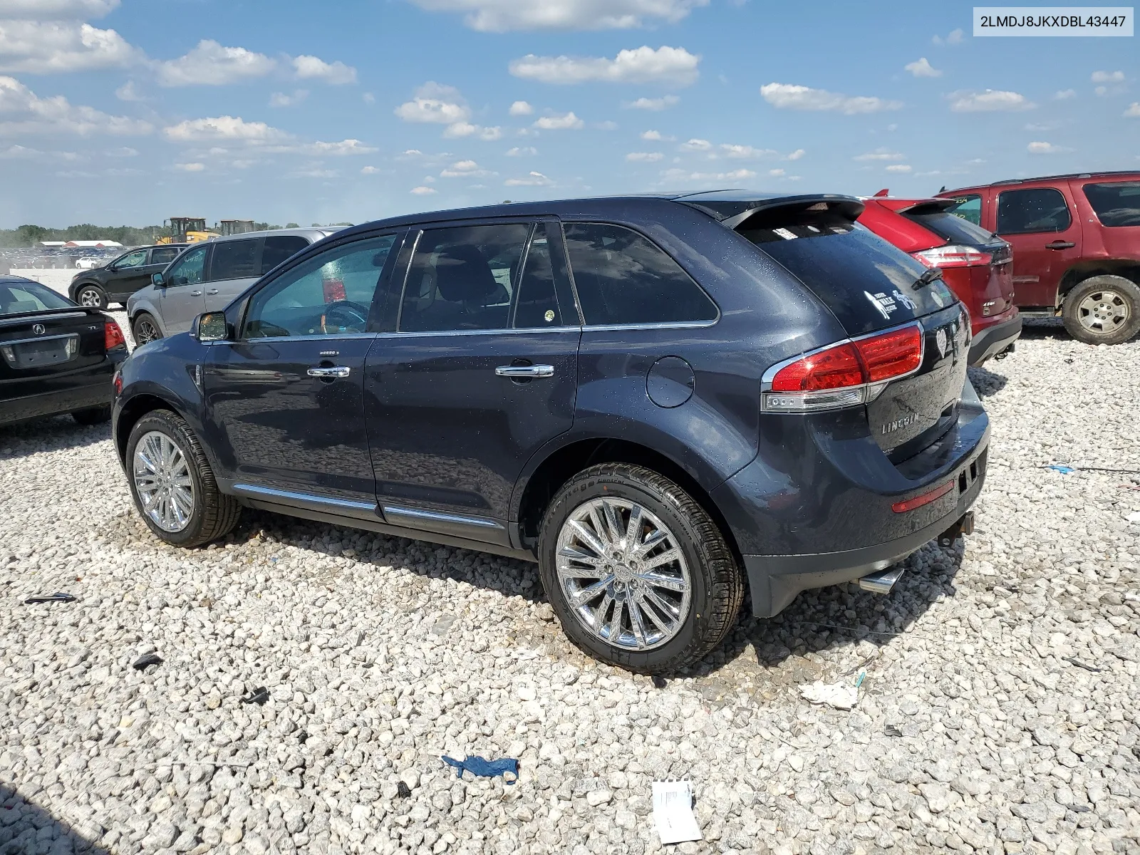 2013 Lincoln Mkx VIN: 2LMDJ8JKXDBL43447 Lot: 63266824