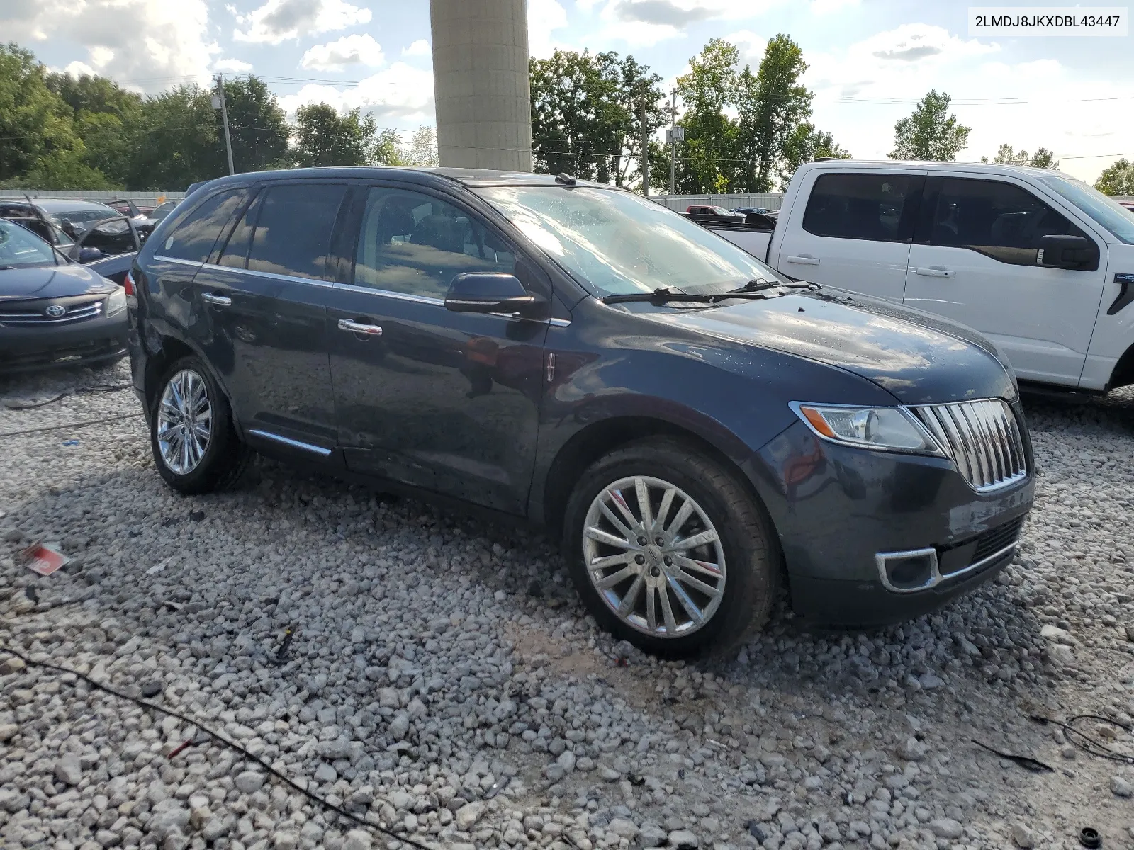 2013 Lincoln Mkx VIN: 2LMDJ8JKXDBL43447 Lot: 63266824