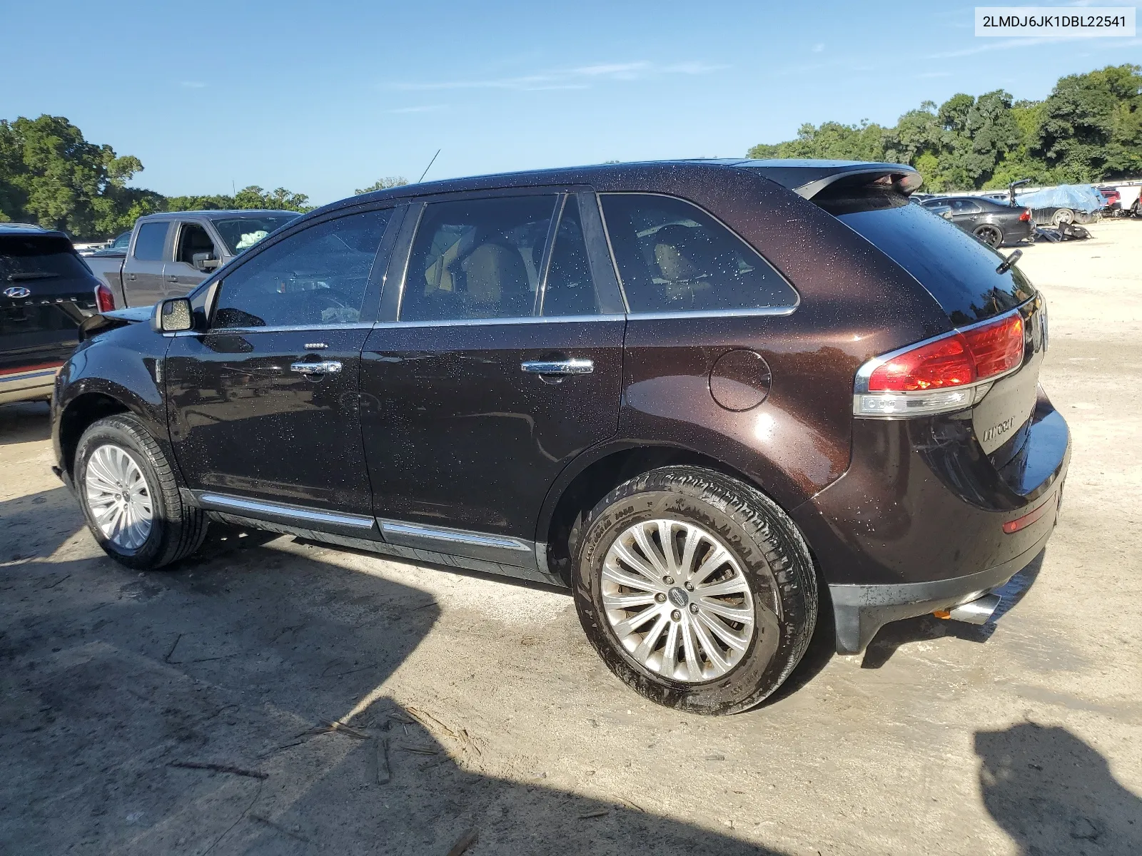 2013 Lincoln Mkx VIN: 2LMDJ6JK1DBL22541 Lot: 63292104