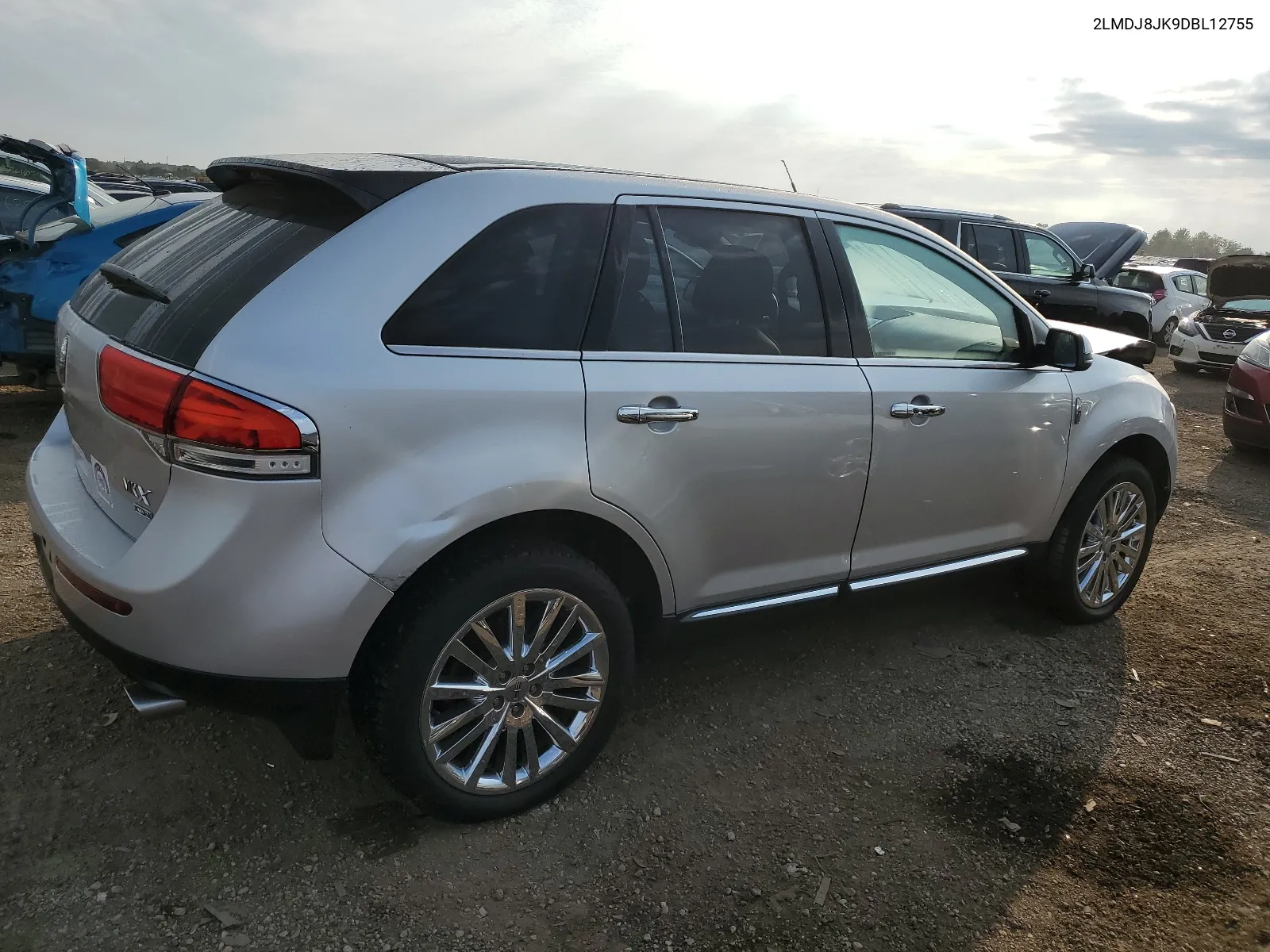 2013 Lincoln Mkx VIN: 2LMDJ8JK9DBL12755 Lot: 63893334