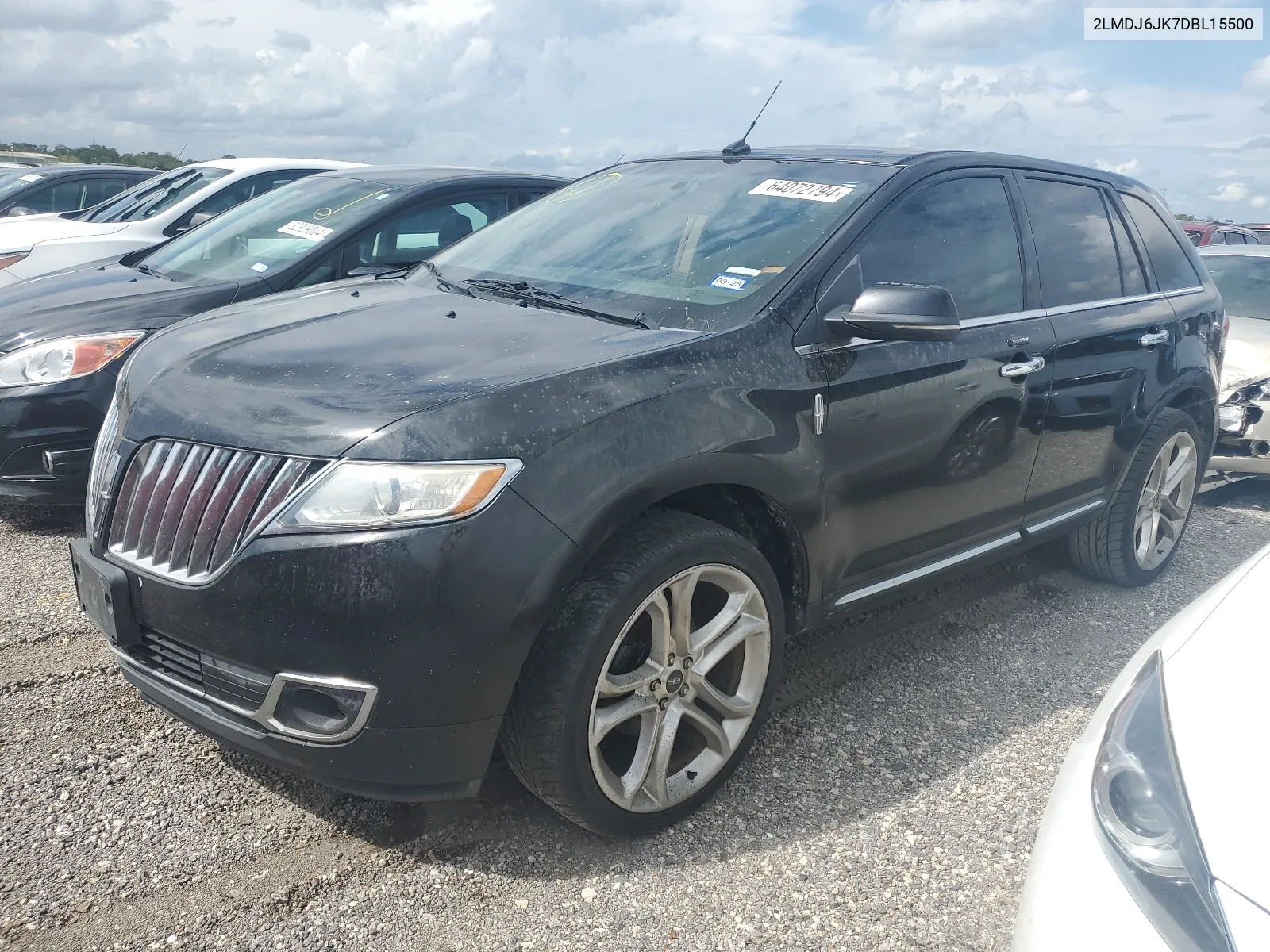 2013 Lincoln Mkx VIN: 2LMDJ6JK7DBL15500 Lot: 64072794