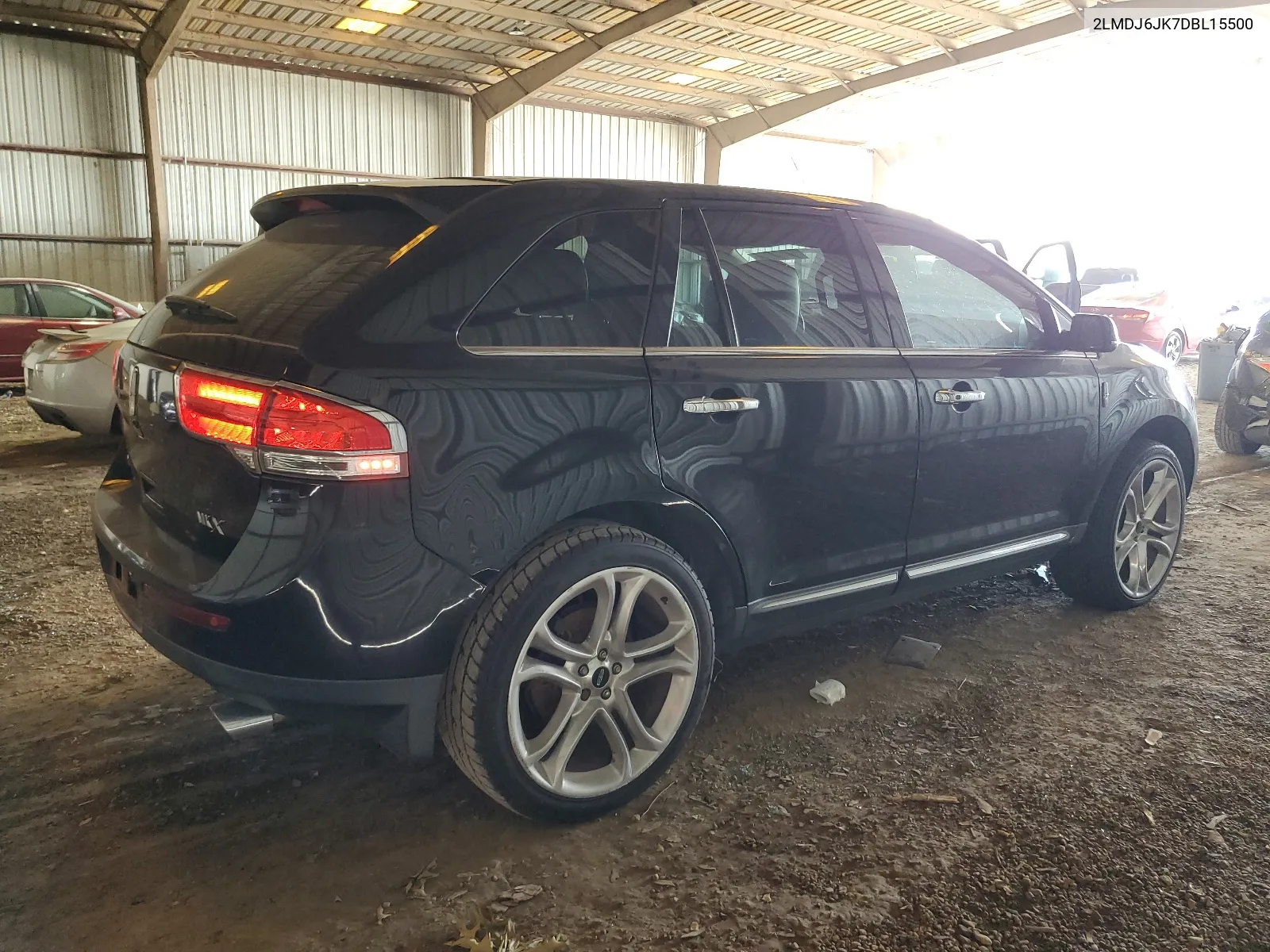 2013 Lincoln Mkx VIN: 2LMDJ6JK7DBL15500 Lot: 64072794