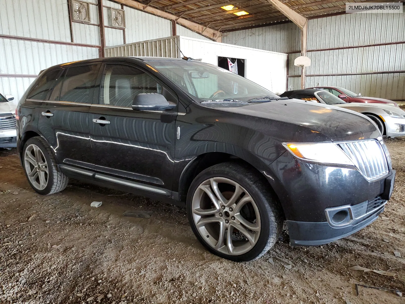 2013 Lincoln Mkx VIN: 2LMDJ6JK7DBL15500 Lot: 64072794