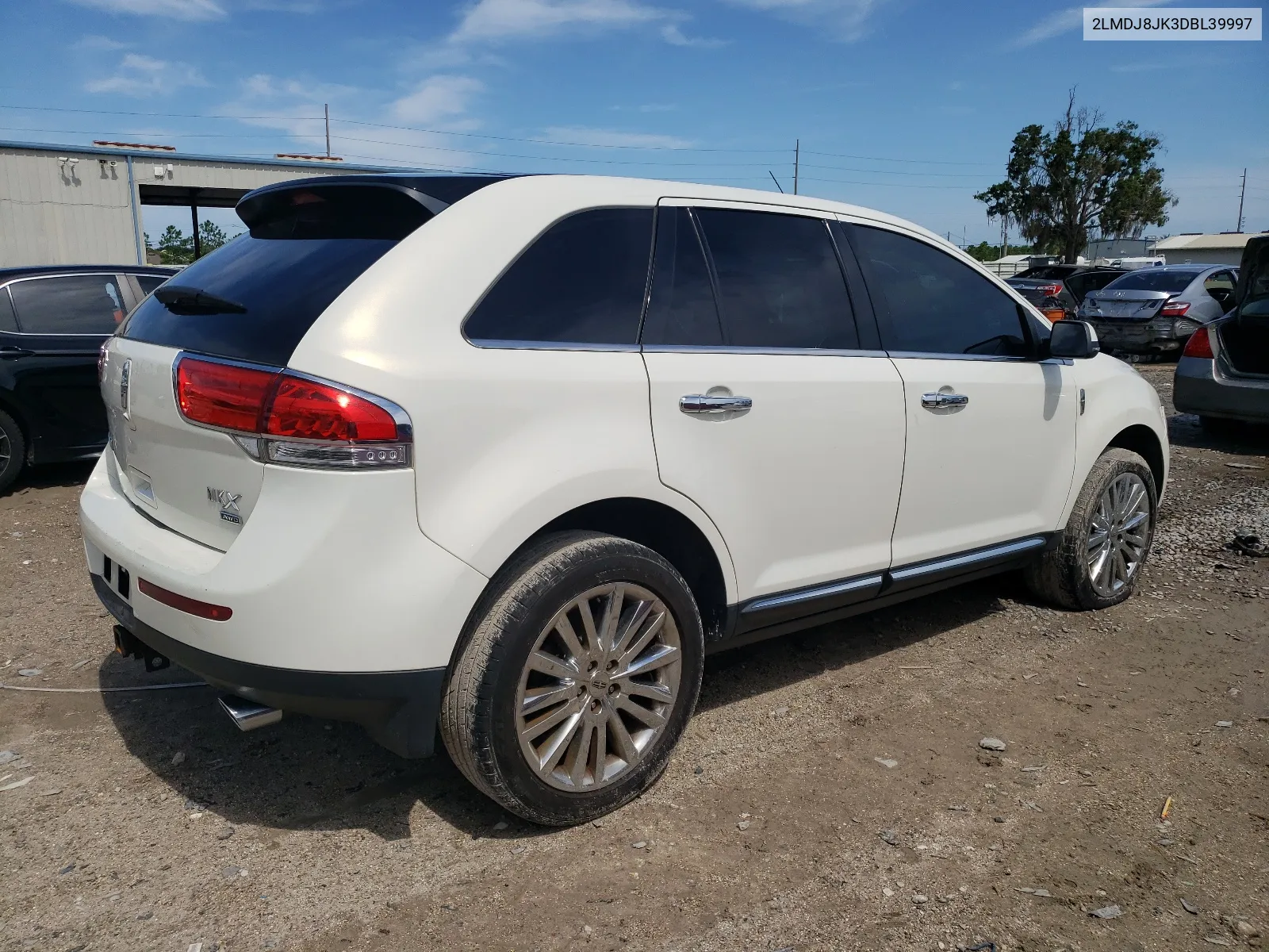 2013 Lincoln Mkx VIN: 2LMDJ8JK3DBL39997 Lot: 64685624