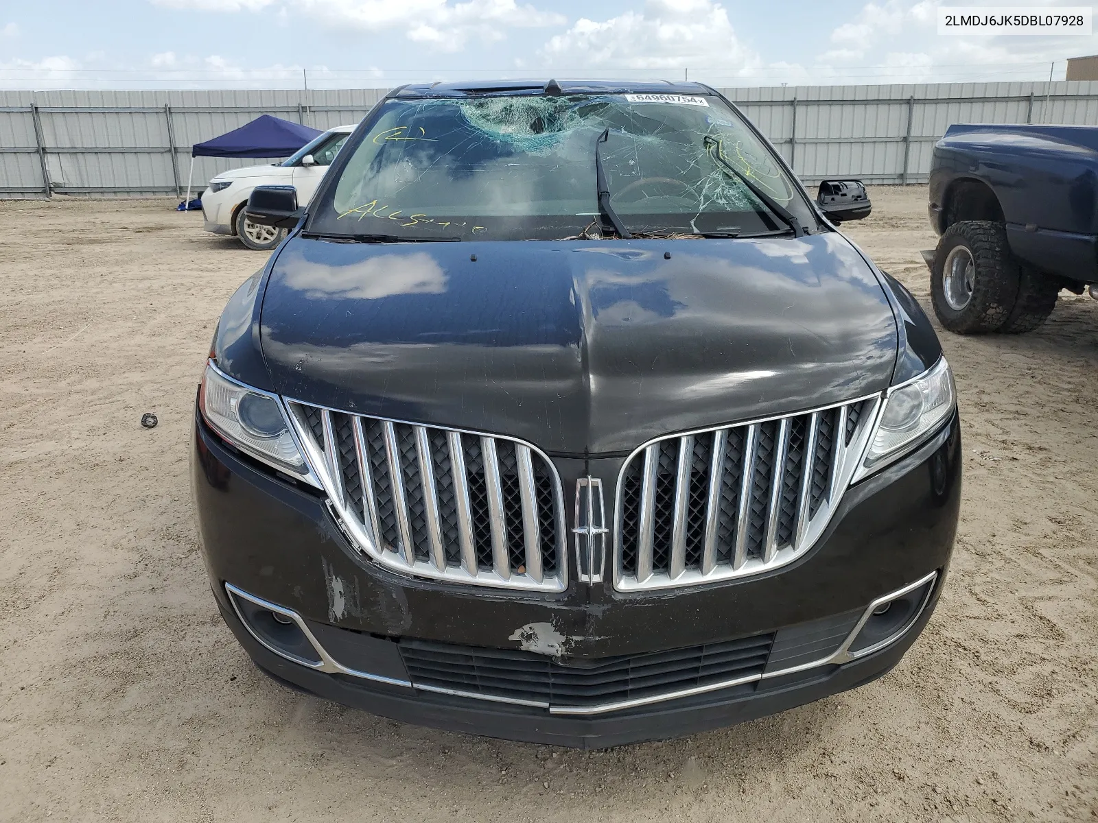 2013 Lincoln Mkx VIN: 2LMDJ6JK5DBL07928 Lot: 64960754