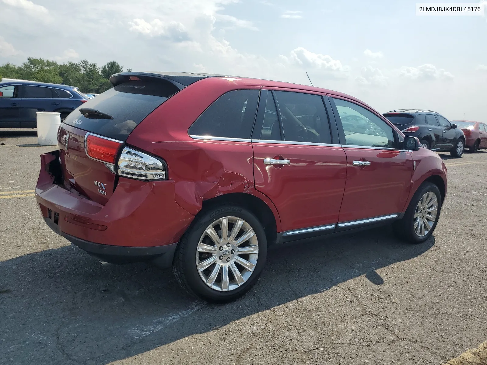 2LMDJ8JK4DBL45176 2013 Lincoln Mkx