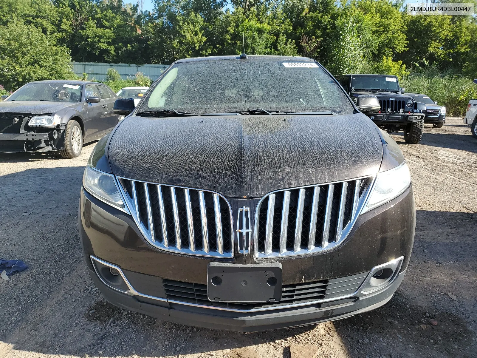 2013 Lincoln Mkx VIN: 2LMDJ8JK4DBL00447 Lot: 66803374