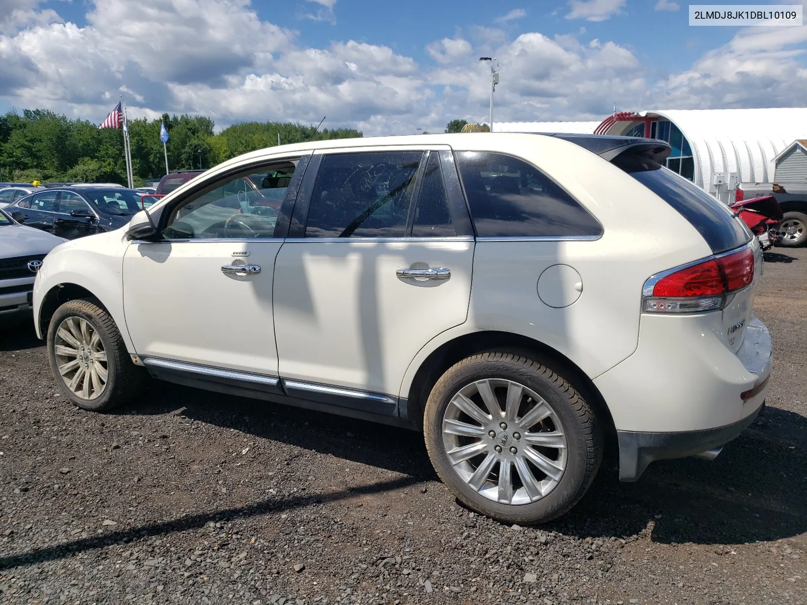 2013 Lincoln Mkx VIN: 2LMDJ8JK1DBL10109 Lot: 67021794