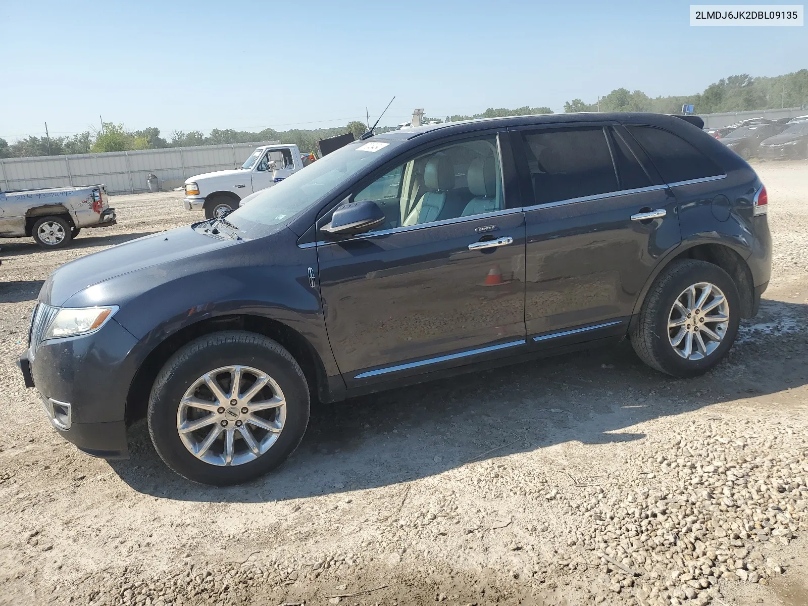 2013 Lincoln Mkx VIN: 2LMDJ6JK2DBL09135 Lot: 67248434