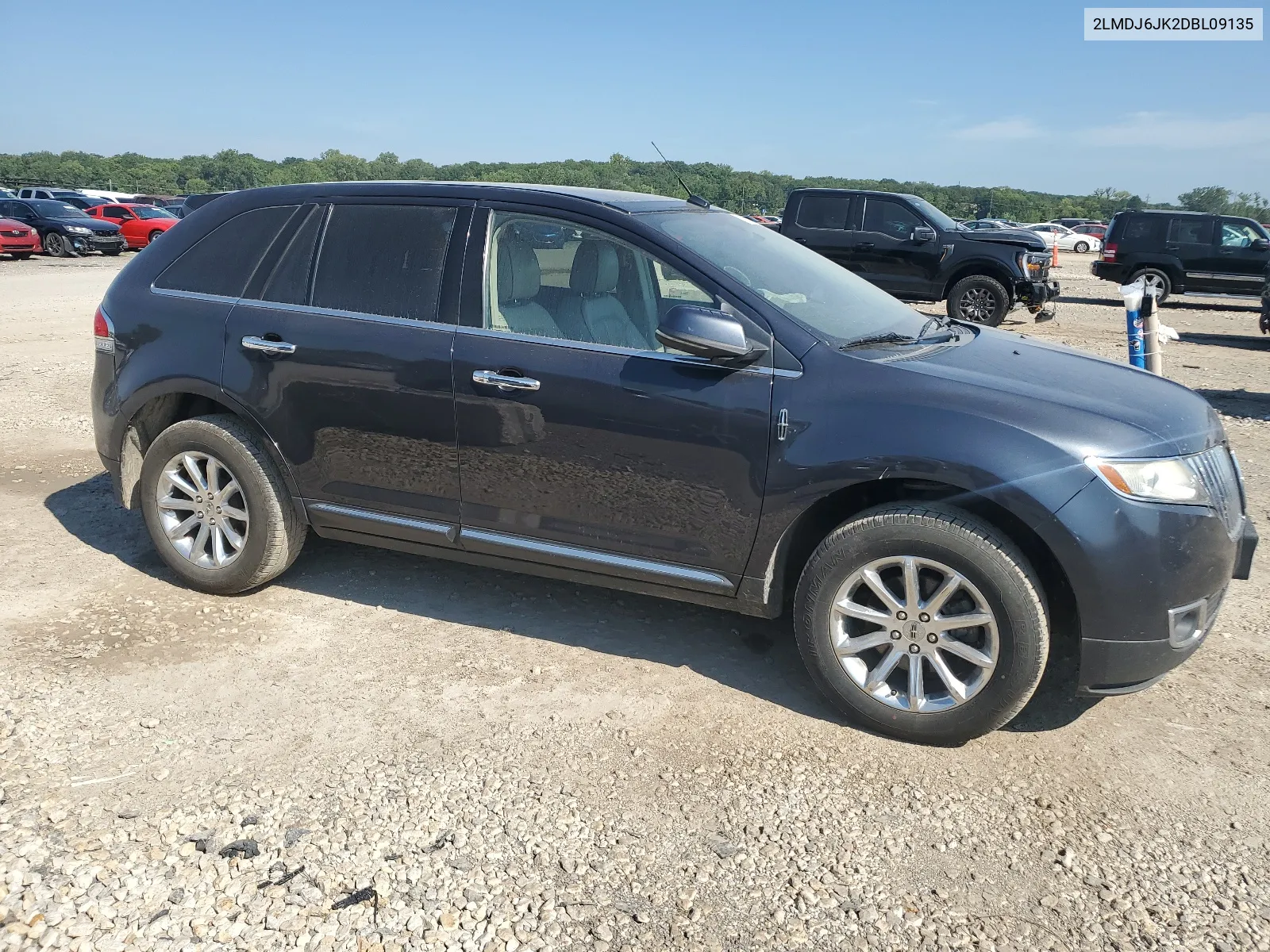 2013 Lincoln Mkx VIN: 2LMDJ6JK2DBL09135 Lot: 67248434