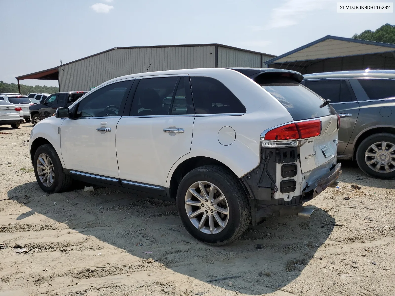 2013 Lincoln Mkx VIN: 2LMDJ8JK8DBL16232 Lot: 67545784