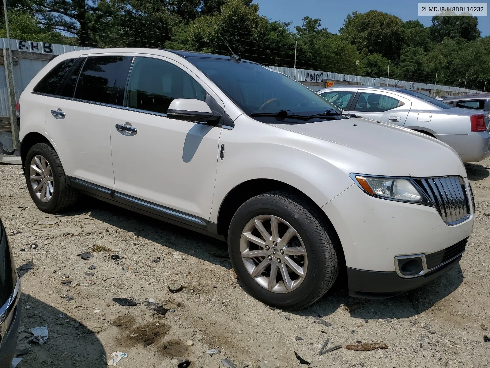 2013 Lincoln Mkx VIN: 2LMDJ8JK8DBL16232 Lot: 67545784