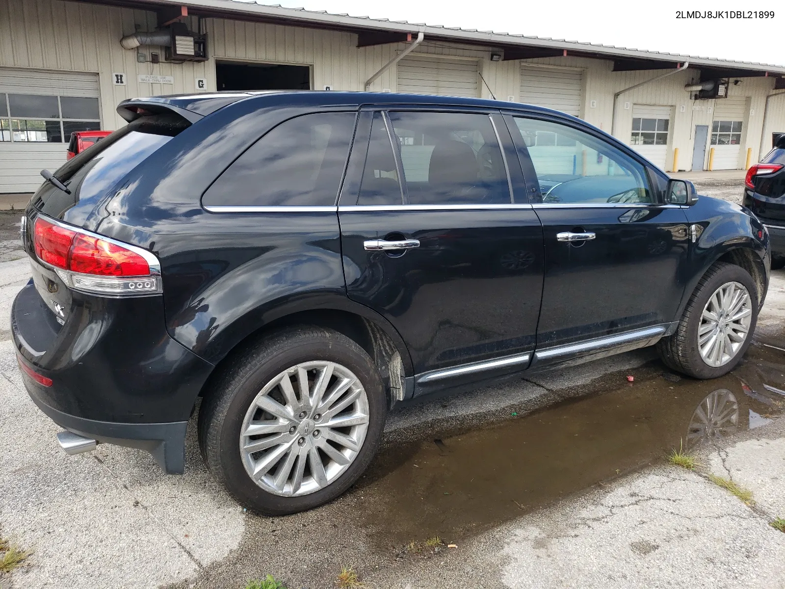 2013 Lincoln Mkx VIN: 2LMDJ8JK1DBL21899 Lot: 67862024