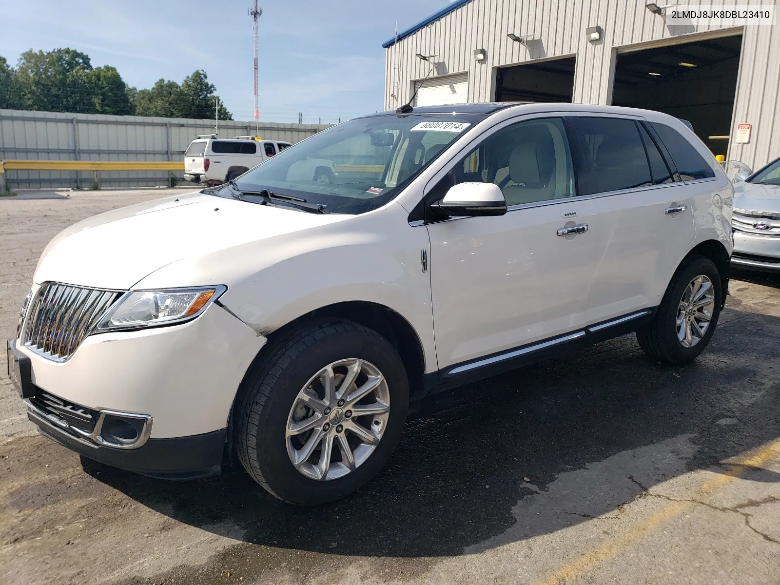 2013 Lincoln Mkx VIN: 2LMDJ8JK8DBL23410 Lot: 68007014