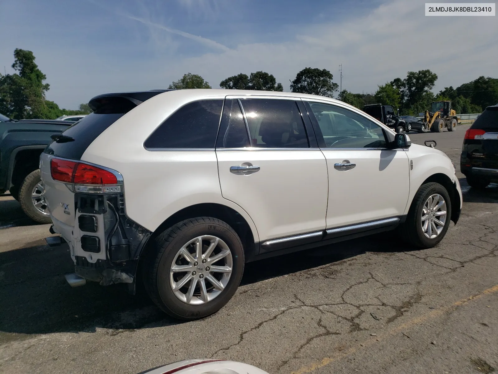 2013 Lincoln Mkx VIN: 2LMDJ8JK8DBL23410 Lot: 68007014