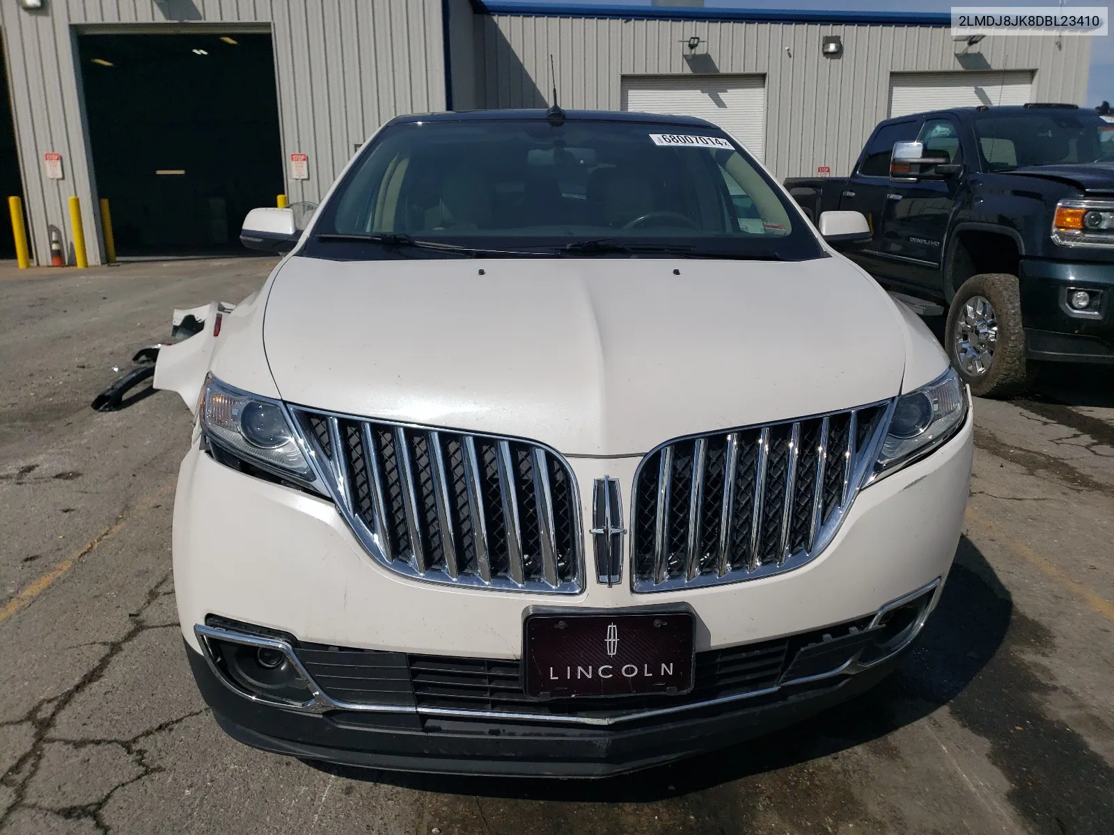 2013 Lincoln Mkx VIN: 2LMDJ8JK8DBL23410 Lot: 68007014