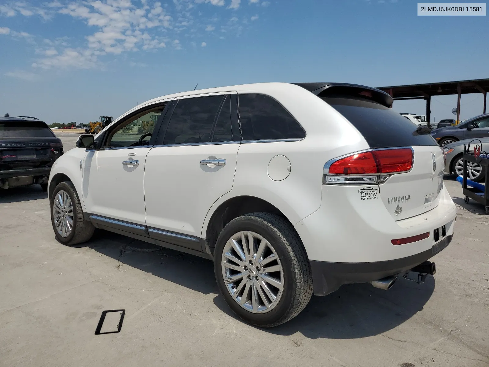 2LMDJ6JK0DBL15581 2013 Lincoln Mkx