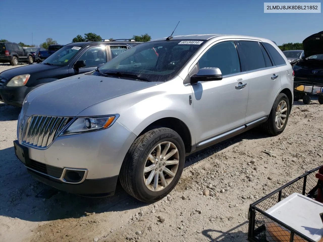 2LMDJ8JK8DBL21852 2013 Lincoln Mkx