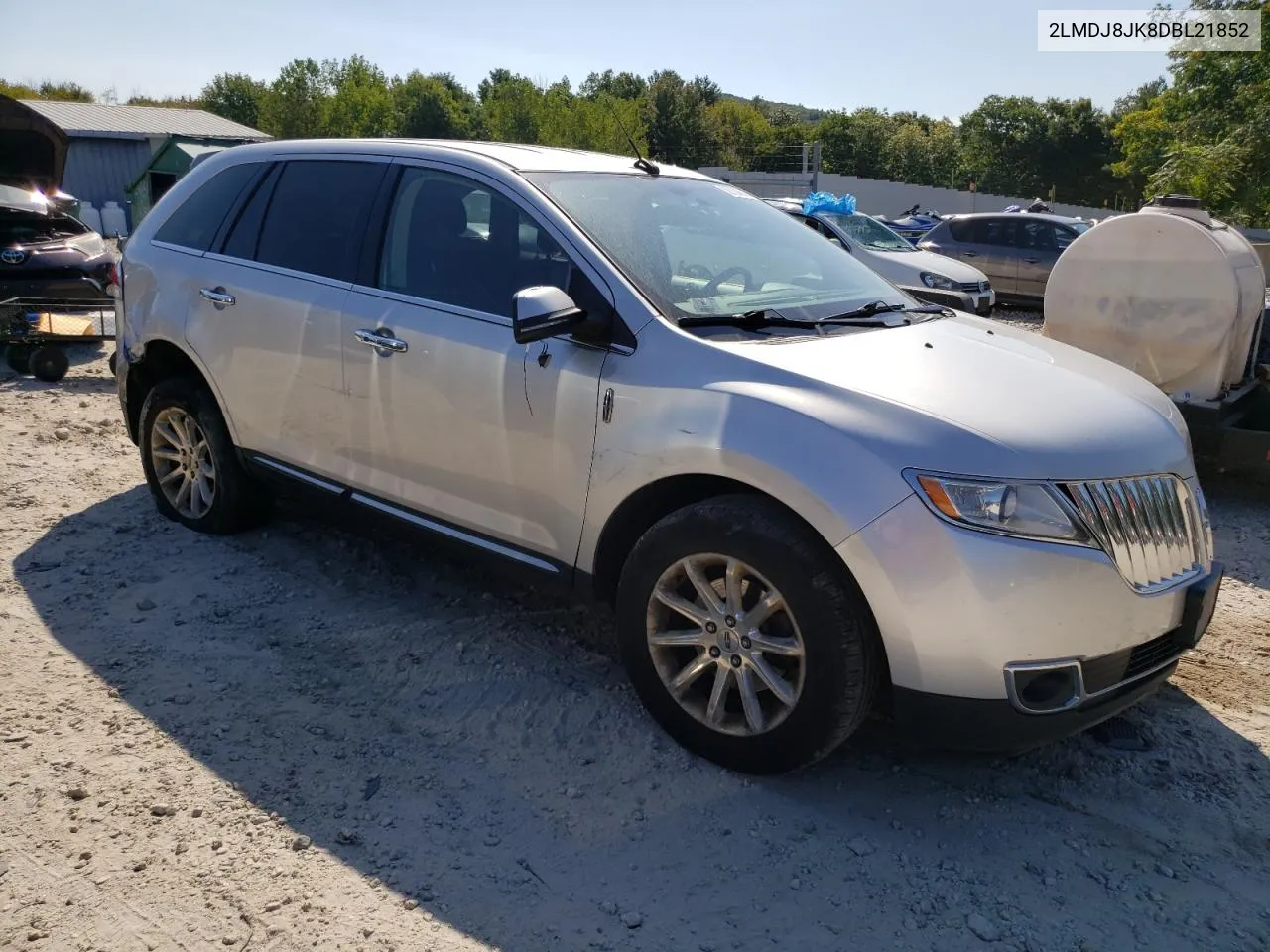 2013 Lincoln Mkx VIN: 2LMDJ8JK8DBL21852 Lot: 68134614