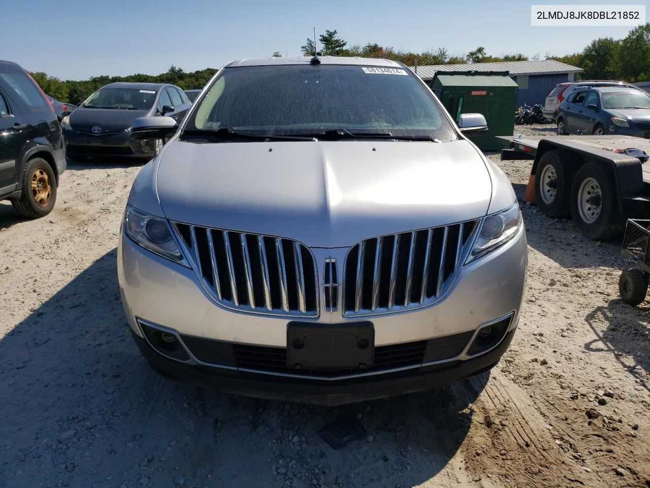 2013 Lincoln Mkx VIN: 2LMDJ8JK8DBL21852 Lot: 68134614