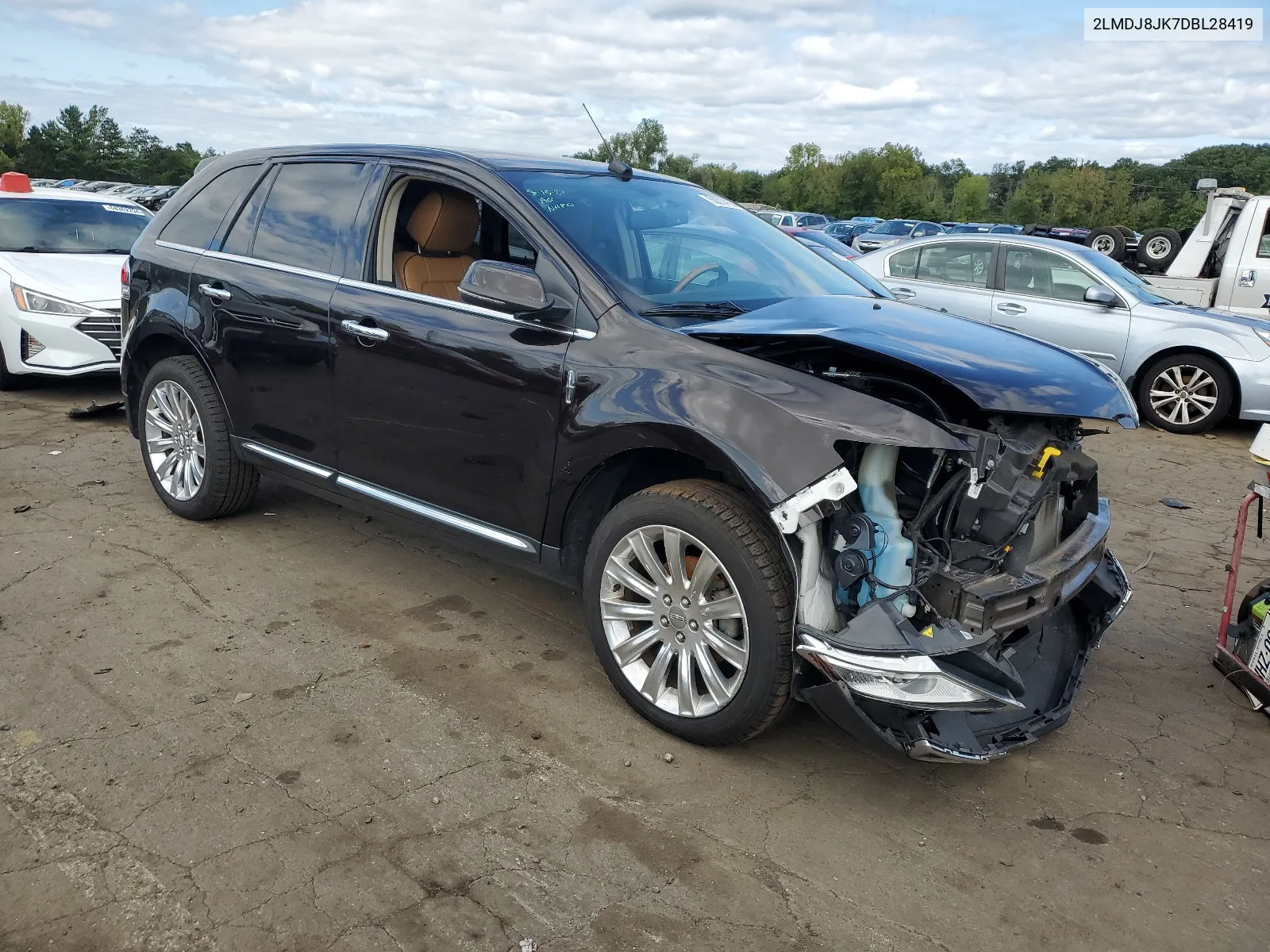 2LMDJ8JK7DBL28419 2013 Lincoln Mkx