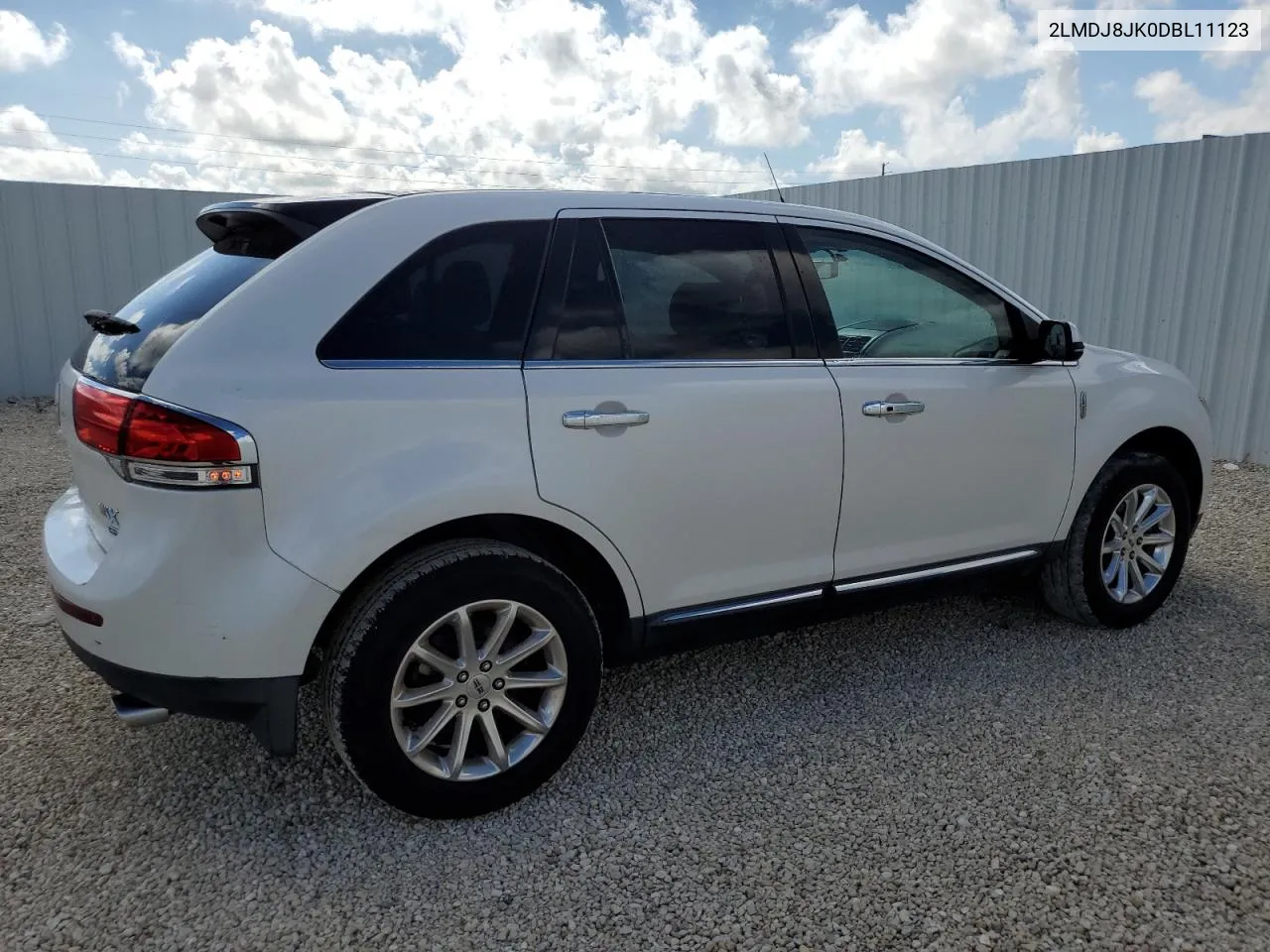 2013 Lincoln Mkx VIN: 2LMDJ8JK0DBL11123 Lot: 69322234