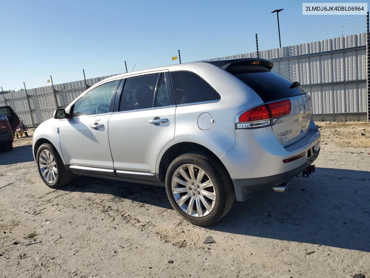 2013 Lincoln Mkx VIN: 2LMDJ6JK4DBL06964 Lot: 69582084