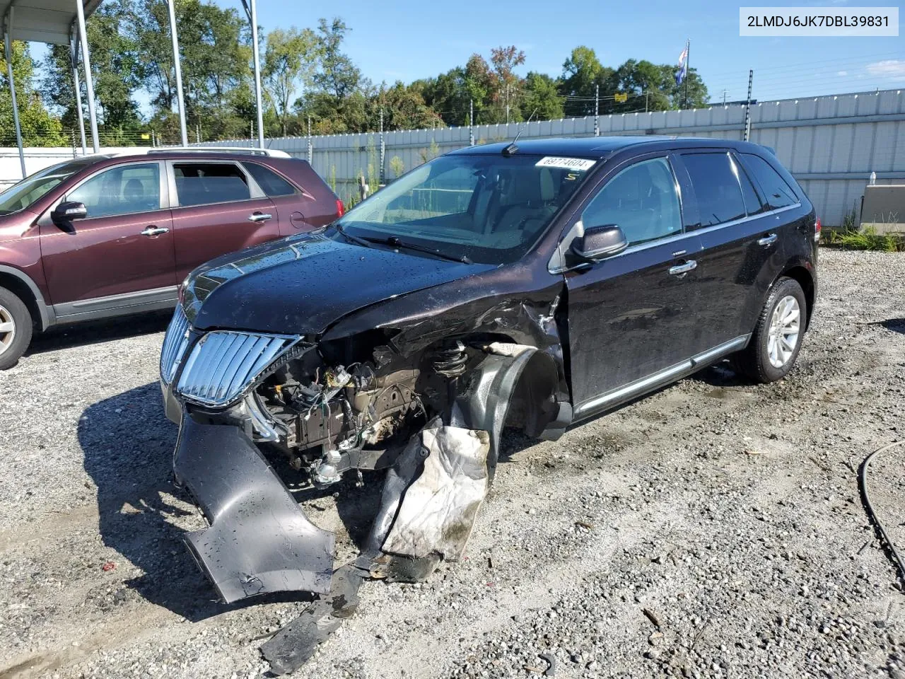 2LMDJ6JK7DBL39831 2013 Lincoln Mkx